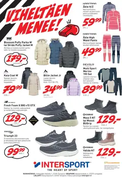 Intersport-mainoslehti voimassa 27/10/2026 alkaen