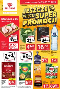 Pogląd oferty "Selgros cash&carry gazetka - Jeszcze więcej super promocji" - ważna od 14.05.2026