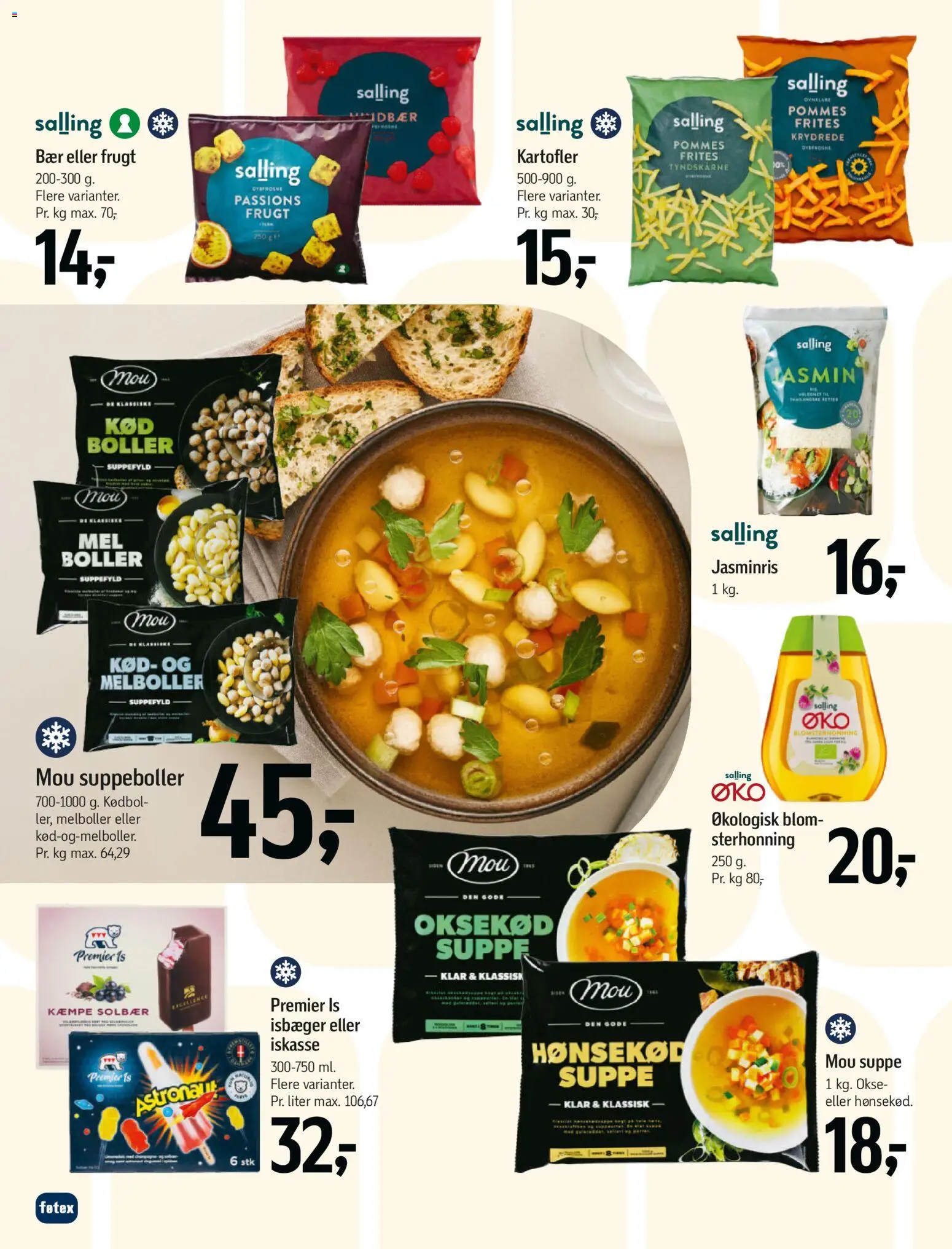Føtex tilbudsavis – gyldig fra 11/09/2026 | Side: 25 | Produkter: Kartofler, Is, Solbær, Suppe