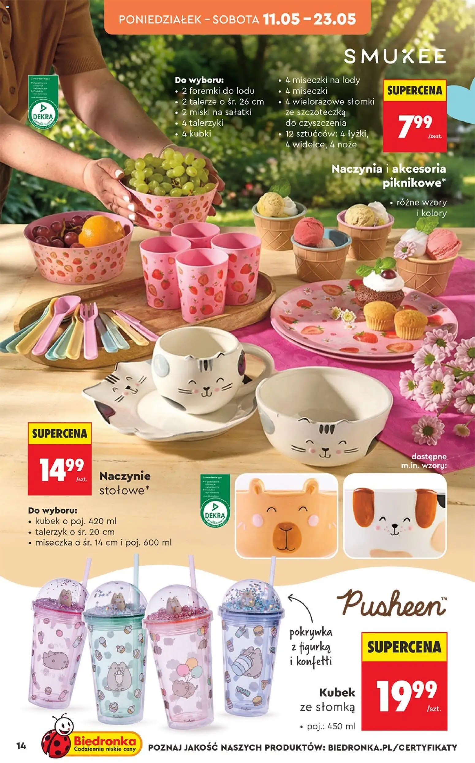 Biedronka Polsko leták - Hity i inspiracje od 09.05.2026 | Strana: 16 | Produkty: Nože