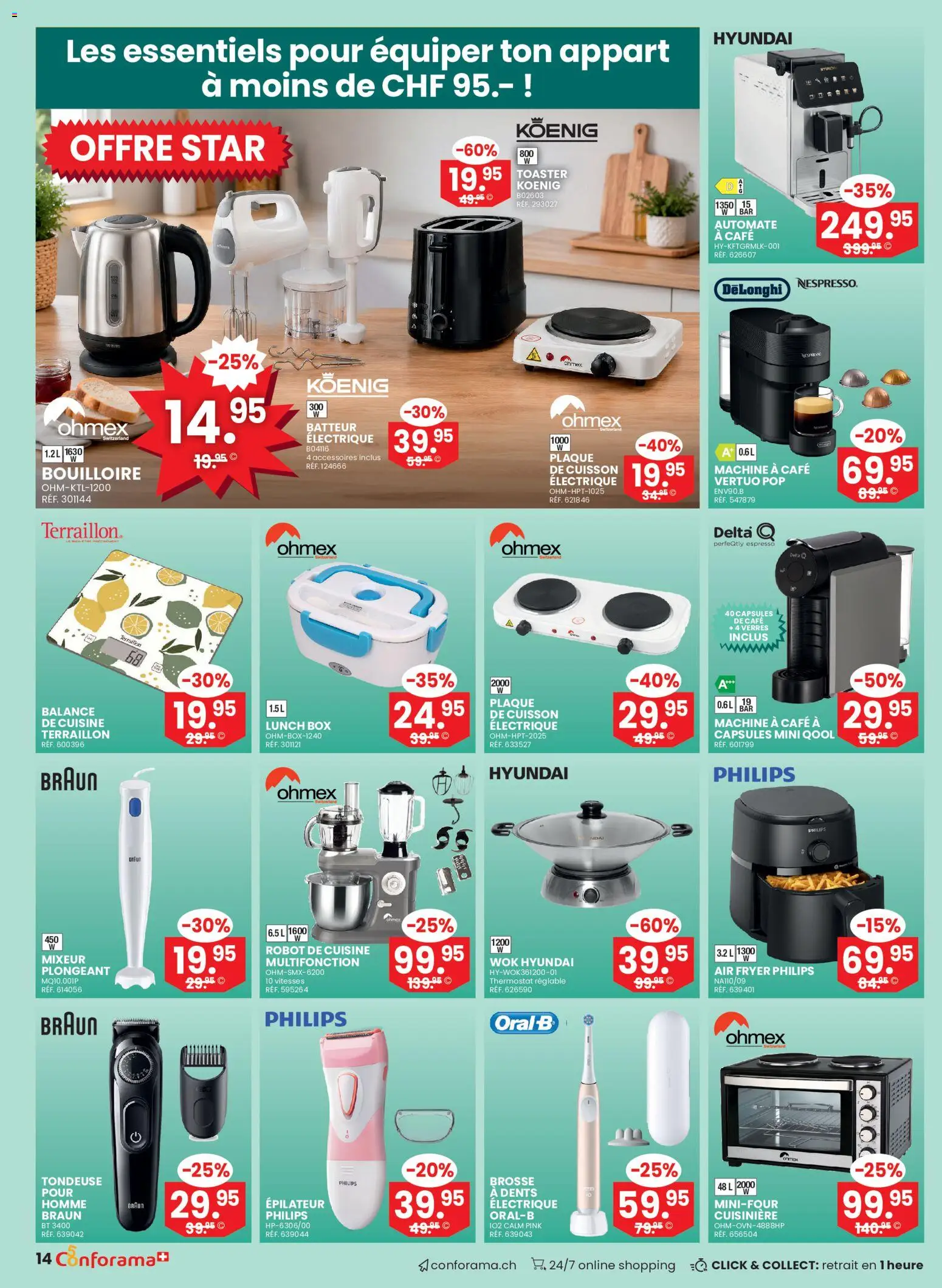 Conforama aktionen FR – gültig ab 05.08.2026 | Seite: 14