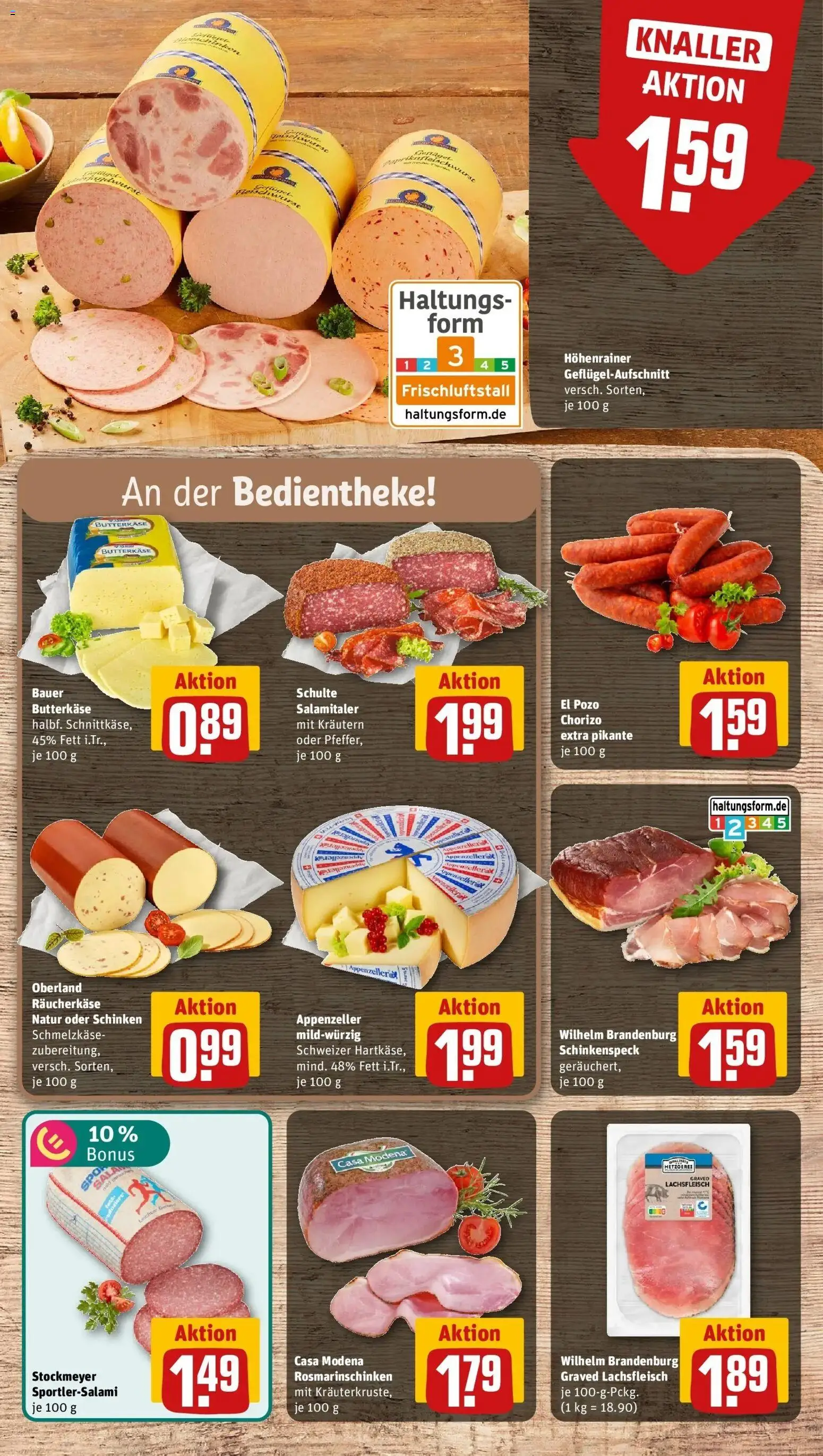 REWE Prospekt ab 07.09.2026 zum Blättern » Angebote | Seite: 10 | Produkte: Schinken