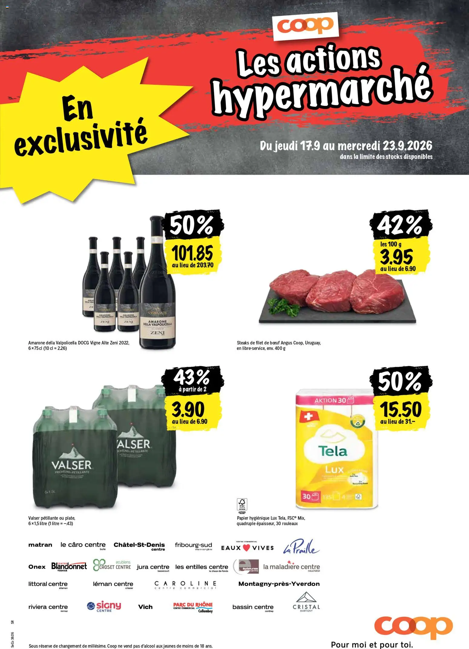 Coop aktionen FR – gültig ab 17.09.2026 | Seite: 21
