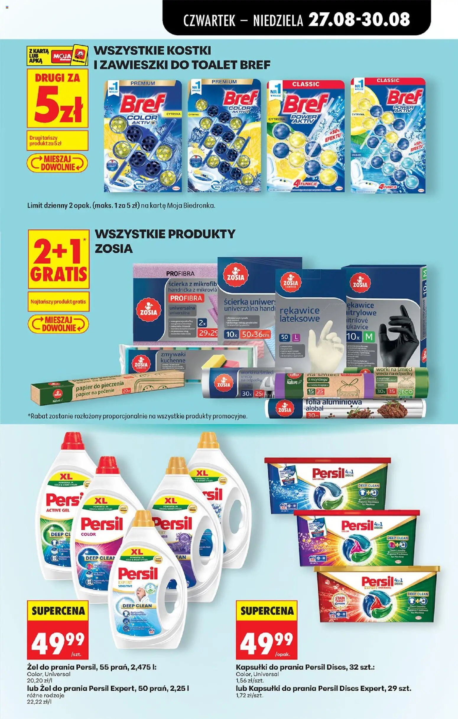 Biedronka Polsko leták - Codziennie niskie ceny od 27.08.2026 | Strana: 85 | Produkty: Alobal, Persil
