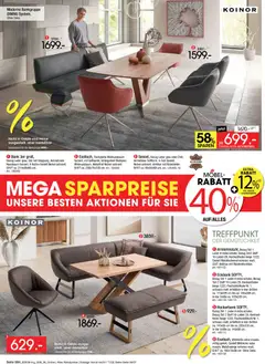 Zurbrüggen Mega Sparpreise ab 08.06.2026 gültig | Seite: 24 | Produkte: Eckbank