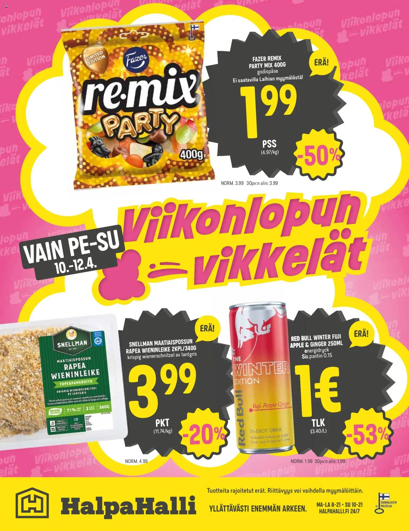 Halpa Halli tarjoukset – voimassa 08.04.2026 alkaen | Sivu: 12 | Tuotteet: Voi