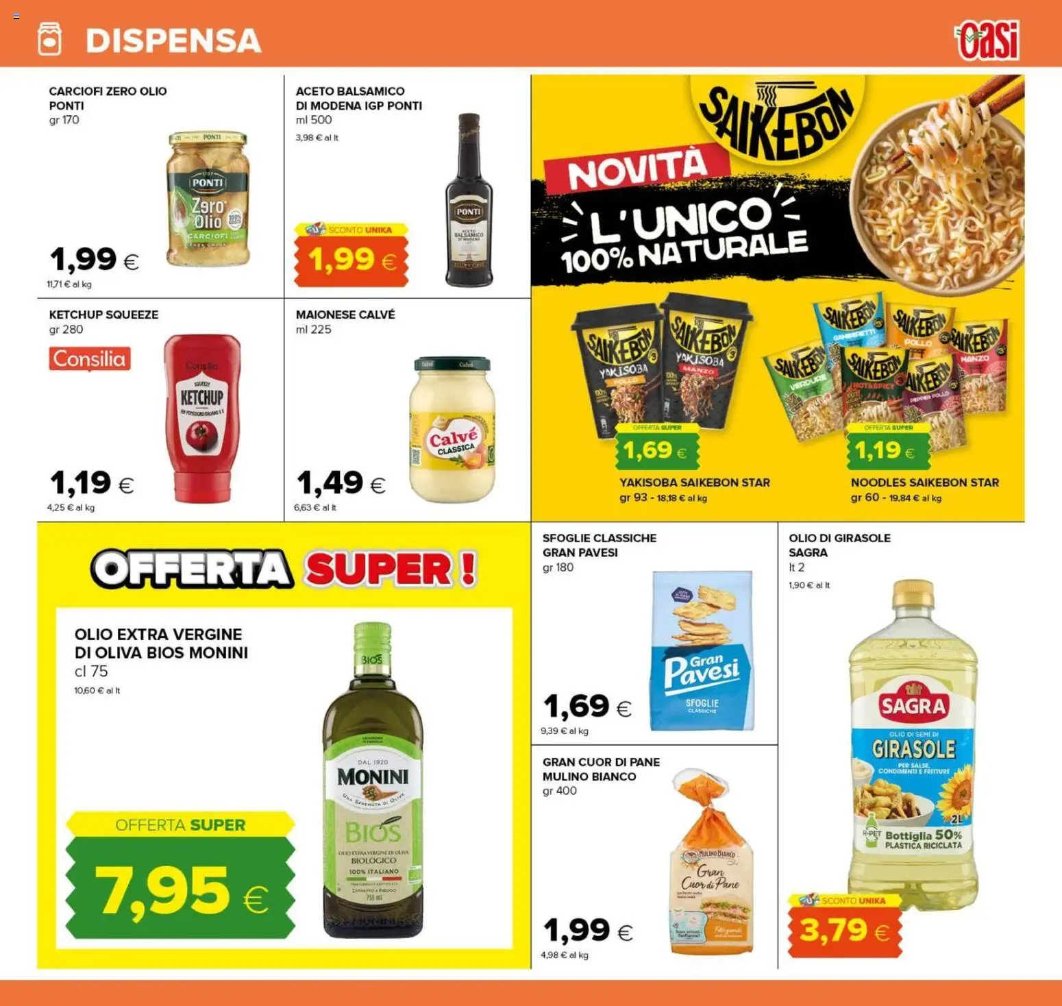 Volantino Oasi del 04/09/2026 | Pagina: 17 | Prodotti: Manzo, Ketchup, Olio, Olio di girasole