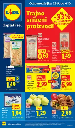 Lidl Katalog - Pregled kataloga iz trgovine Lidl, vrijedi od 28.09.2026