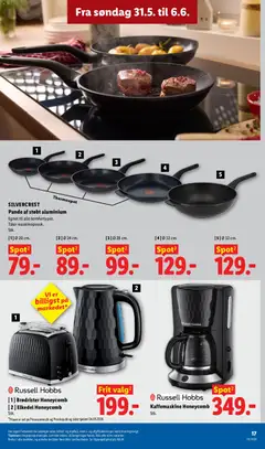 Lidl - Tilbudsavis gyldig fra 31.05.2026 | Side: 22 | Produkter: Brødrister, Søm, Kaffemaskine