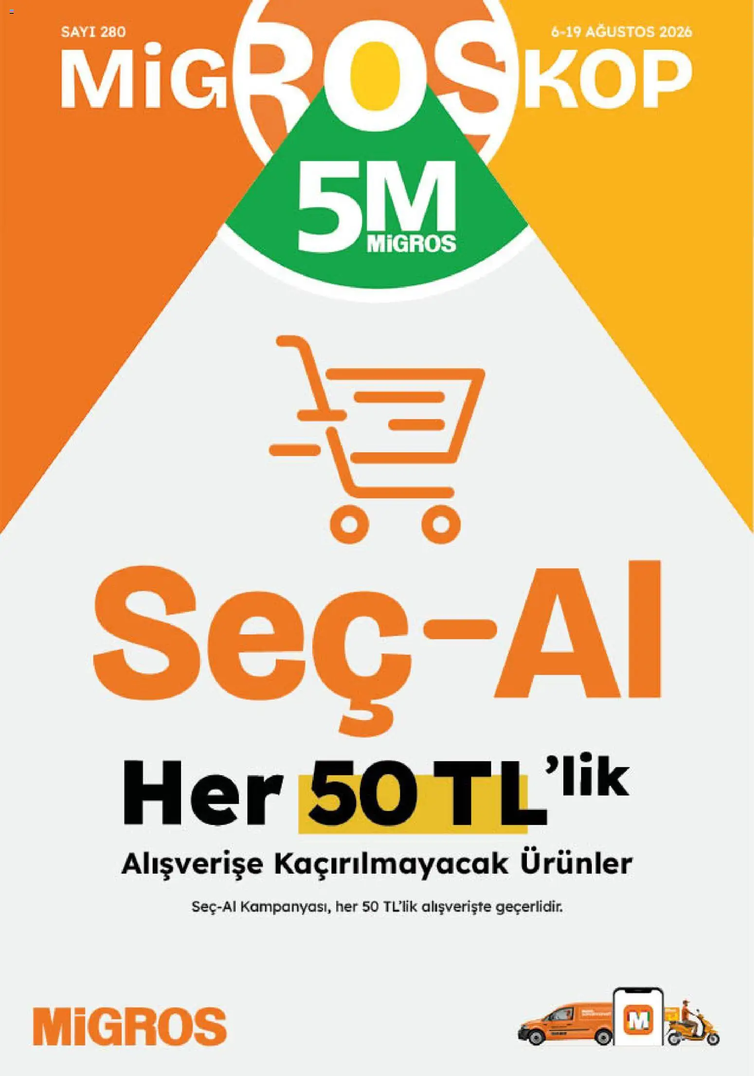 Migros Katalog - 5M Migroskop Dijital - 06 Ağustos 2026 tarihinden itibaren geçerlidir | Sayfa: 1