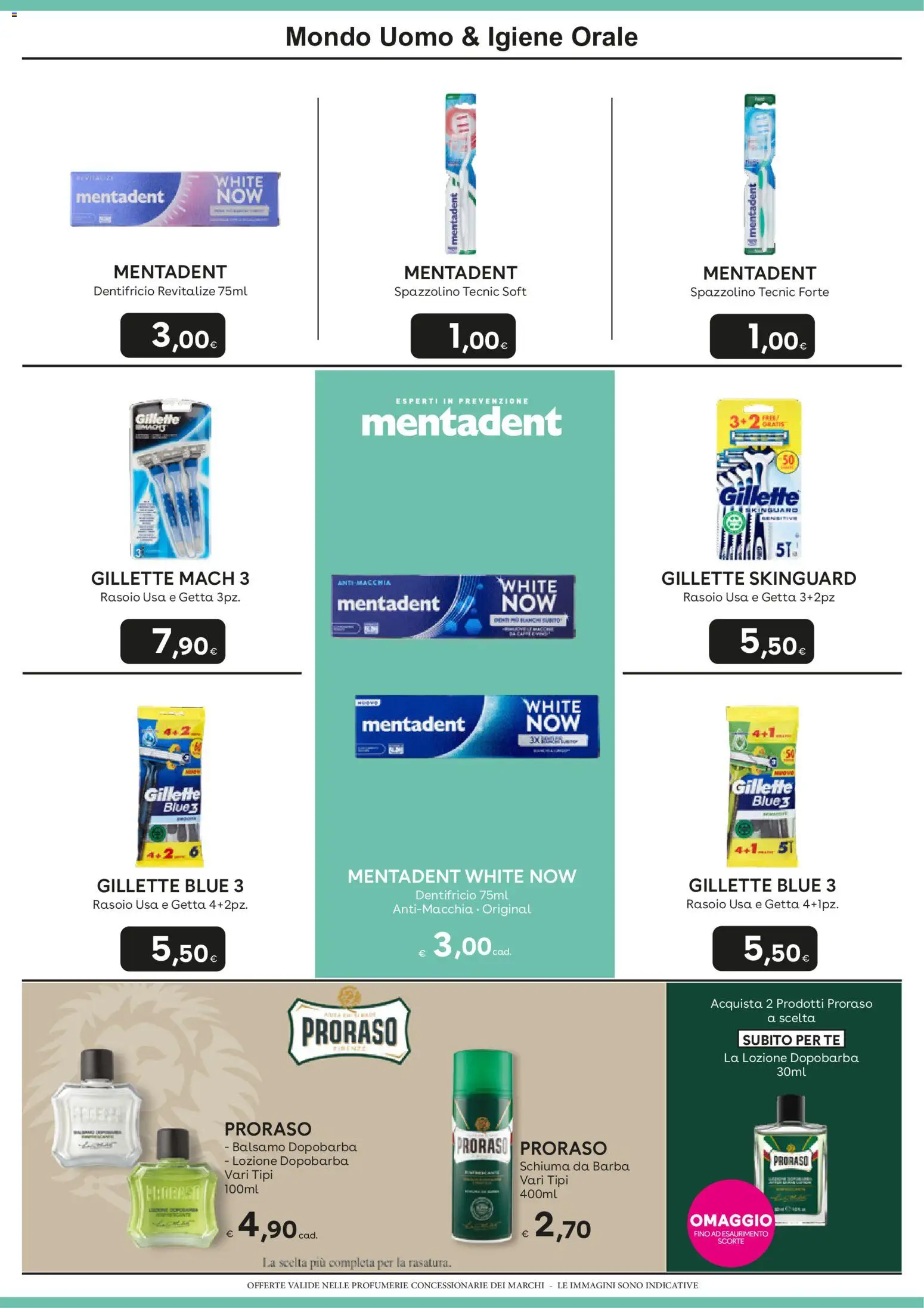 Volantino Idea bellezza del 02/10/2026 | Pagina: 12 | Prodotti: Schiuma, Schiuma da barba, Rasoio, Tè