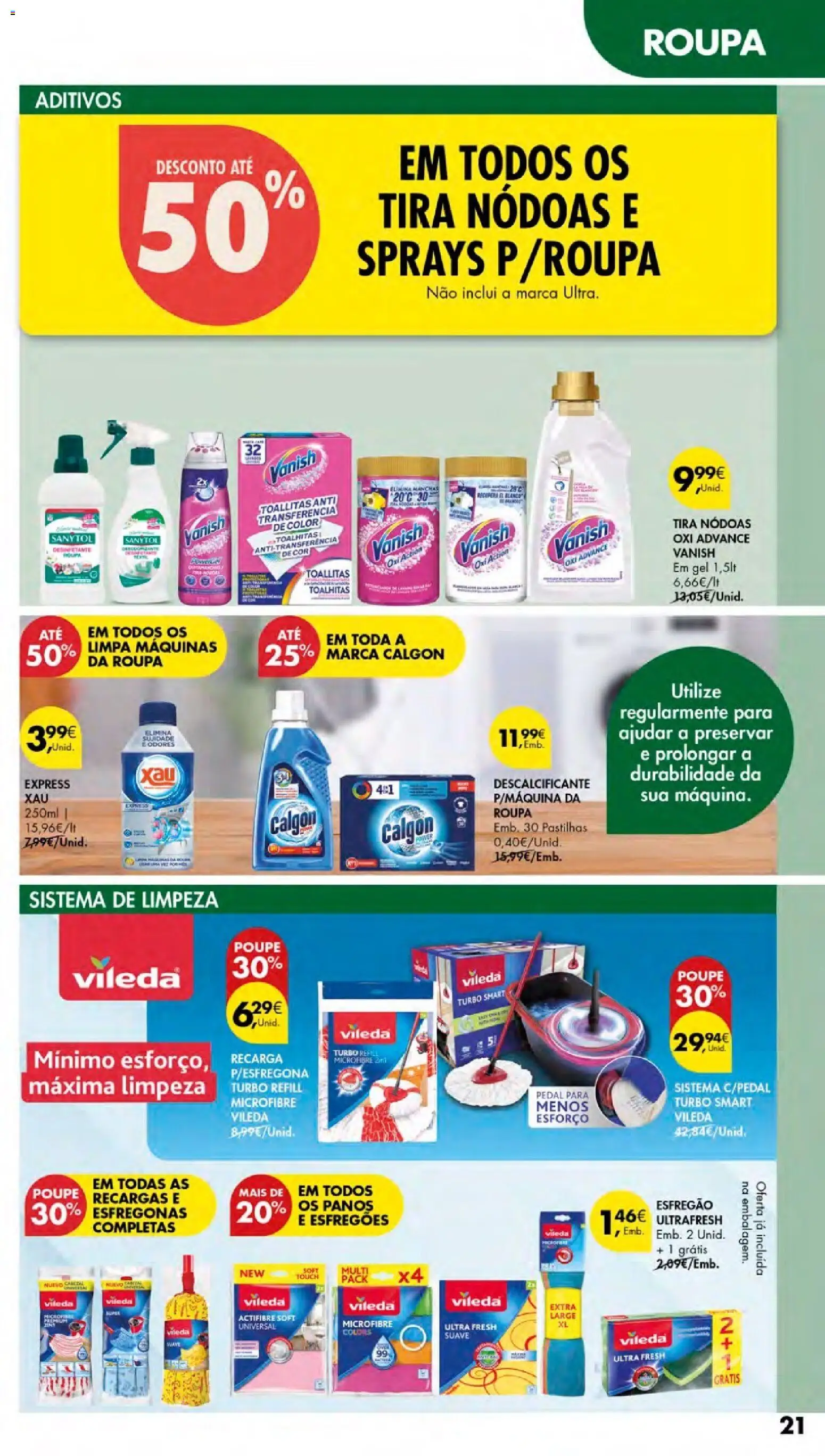 Pingo Doce Cuidados Pessoais e para o Lar │ válido de 24/09/2026 | Página: 21 | Produtos: Esfregão