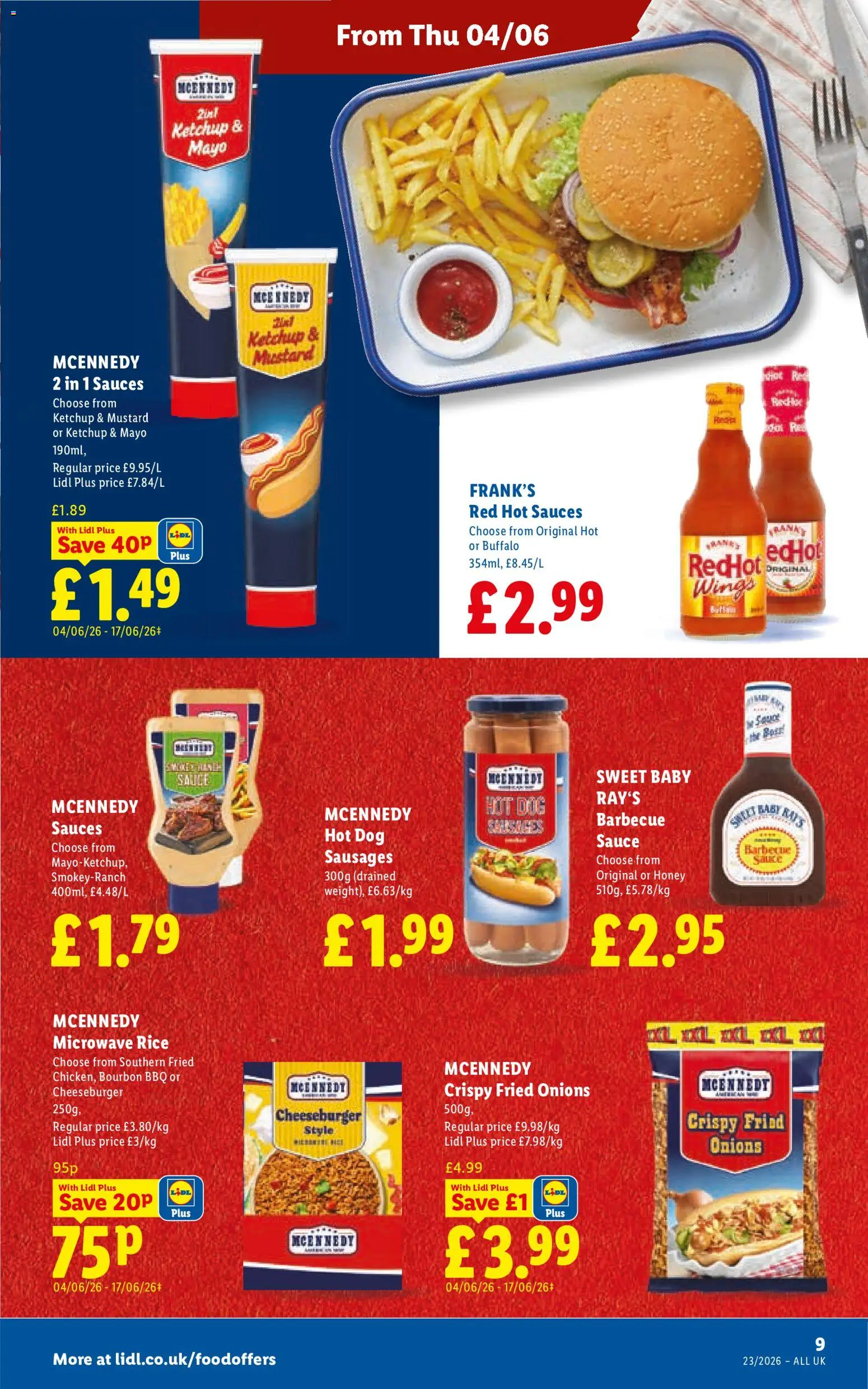 {H1} | Page: 11 | Products: Sauce, Rice, Ketchup, Honey