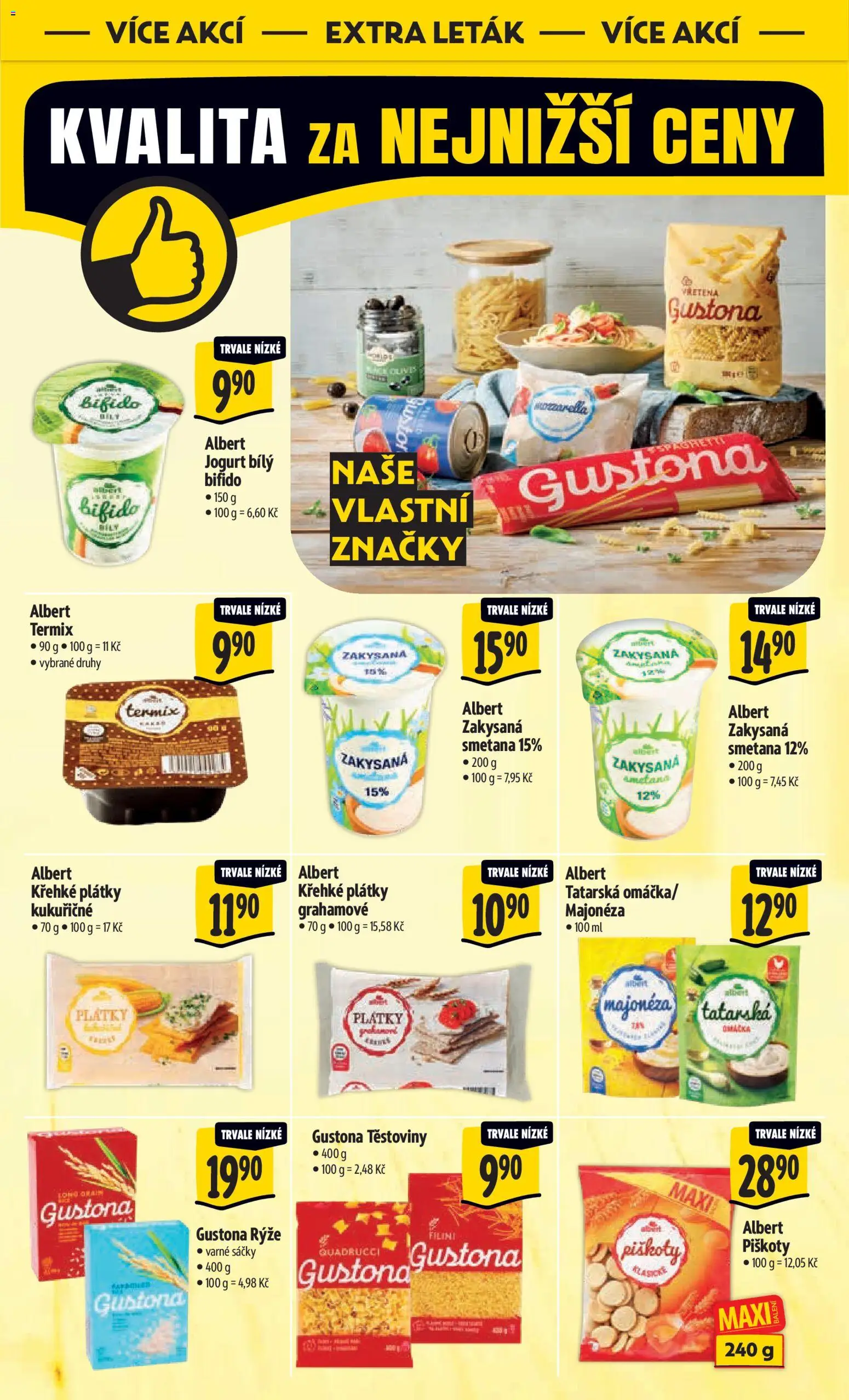 Albert leták - Hypermarket - Harfa od 15.04.2026 | Strana: 36 | Produkty: Rýže, Piškoty, Majonéza, Zakysaná smetana