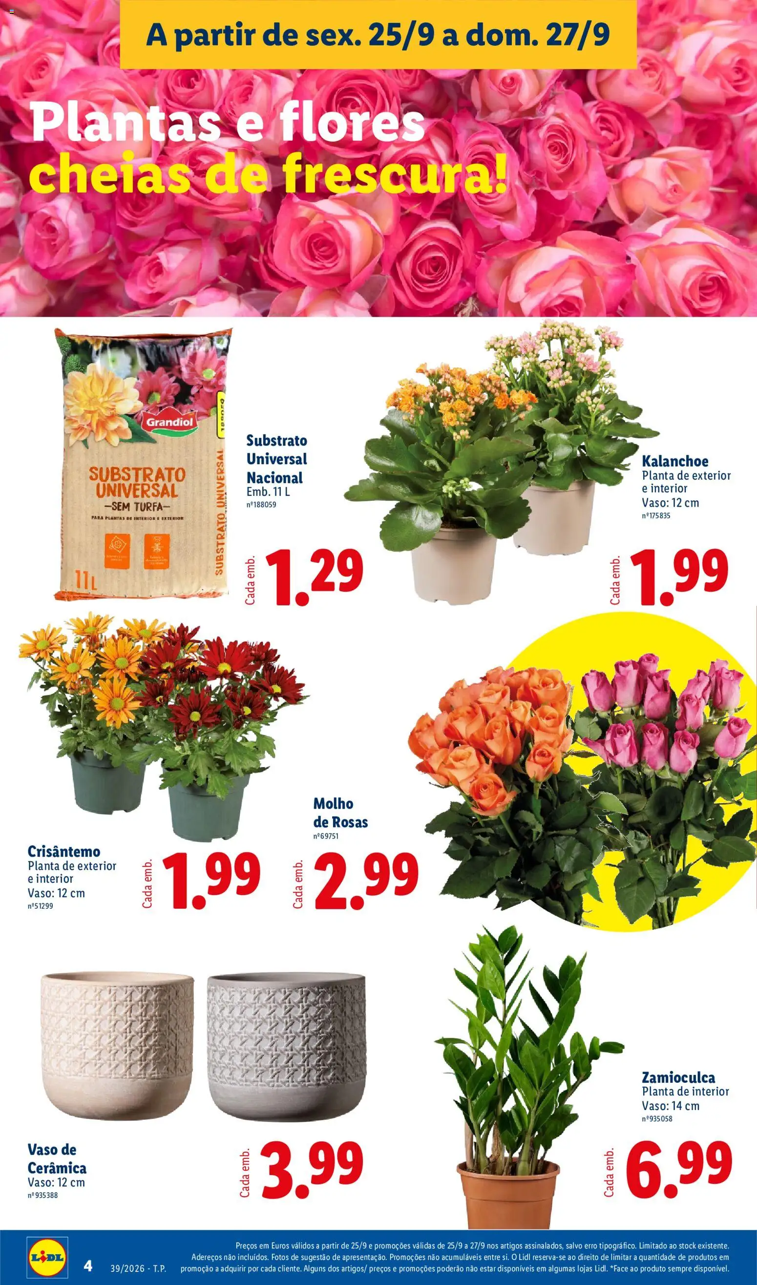 Lidl Promoções Fim de Semana │ válido de 25/09/2026 | Página: 4