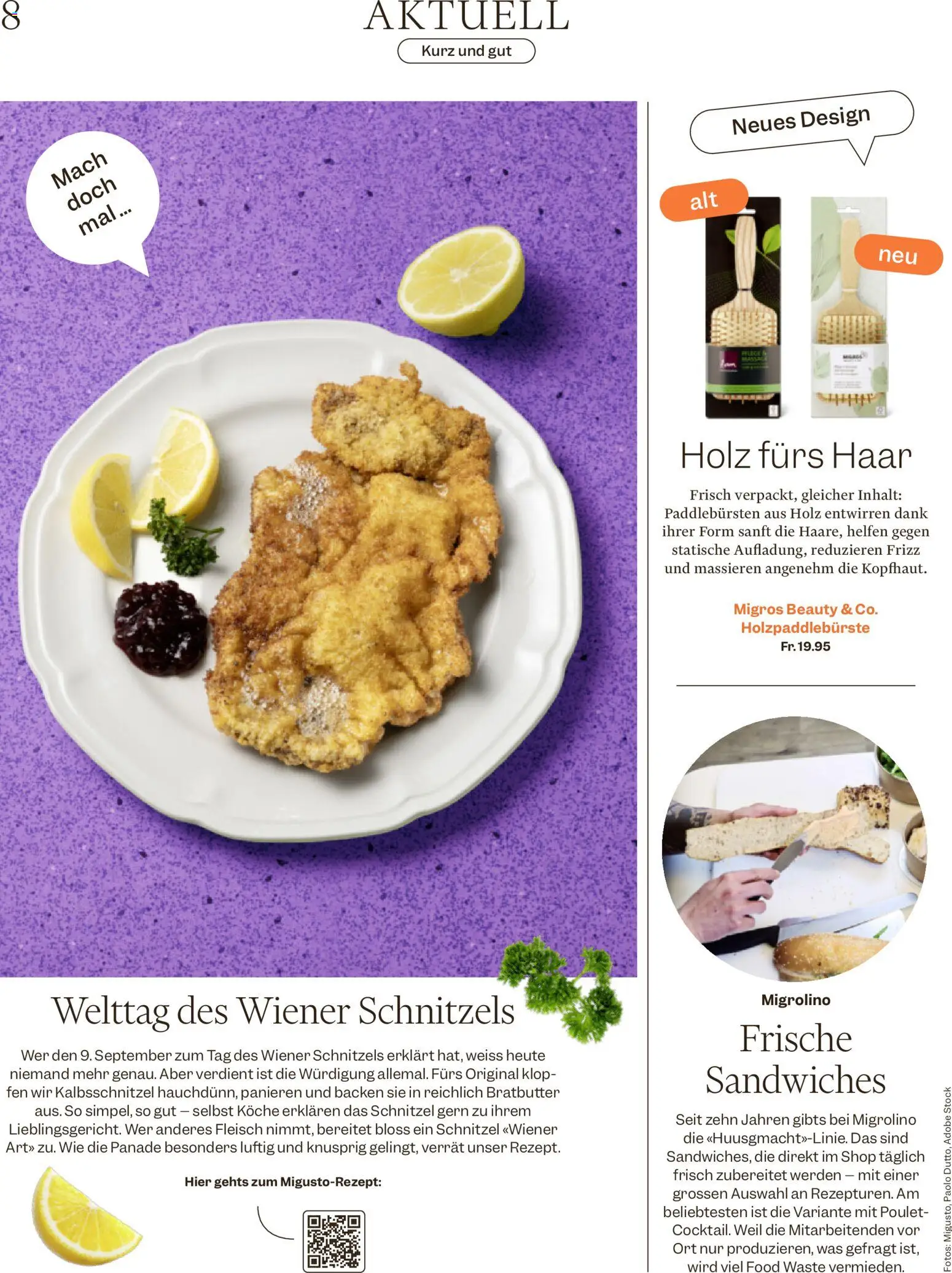 Migros aktionen Magazin – gültig ab 09.09.2026 | Seite: 8