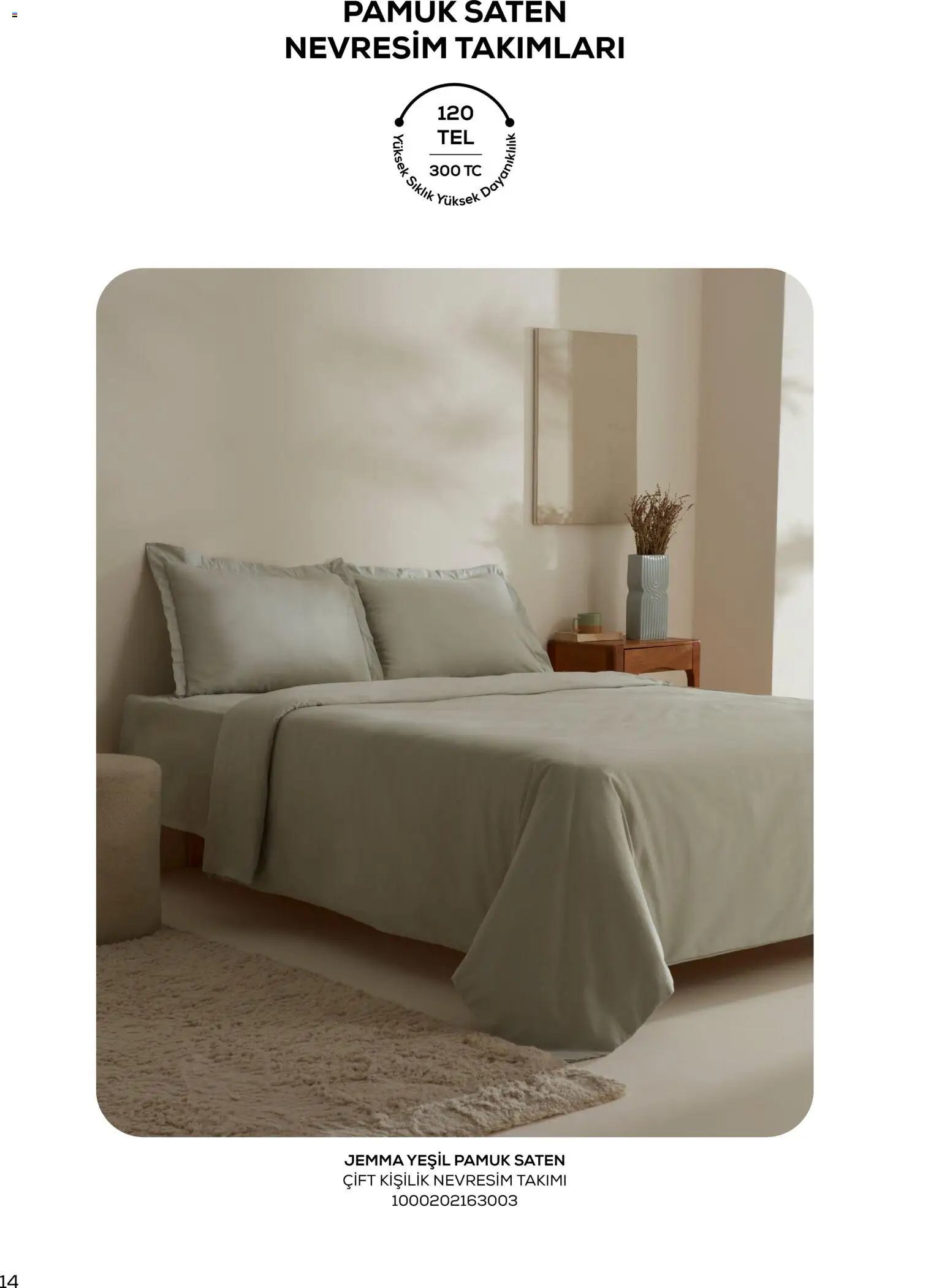 Karaca Home Katalog - 01.03.2026 tarihinden itibaren geçerlidir | Sayfa: 14 | Ürünler: Nevresim, Nevresim takımları