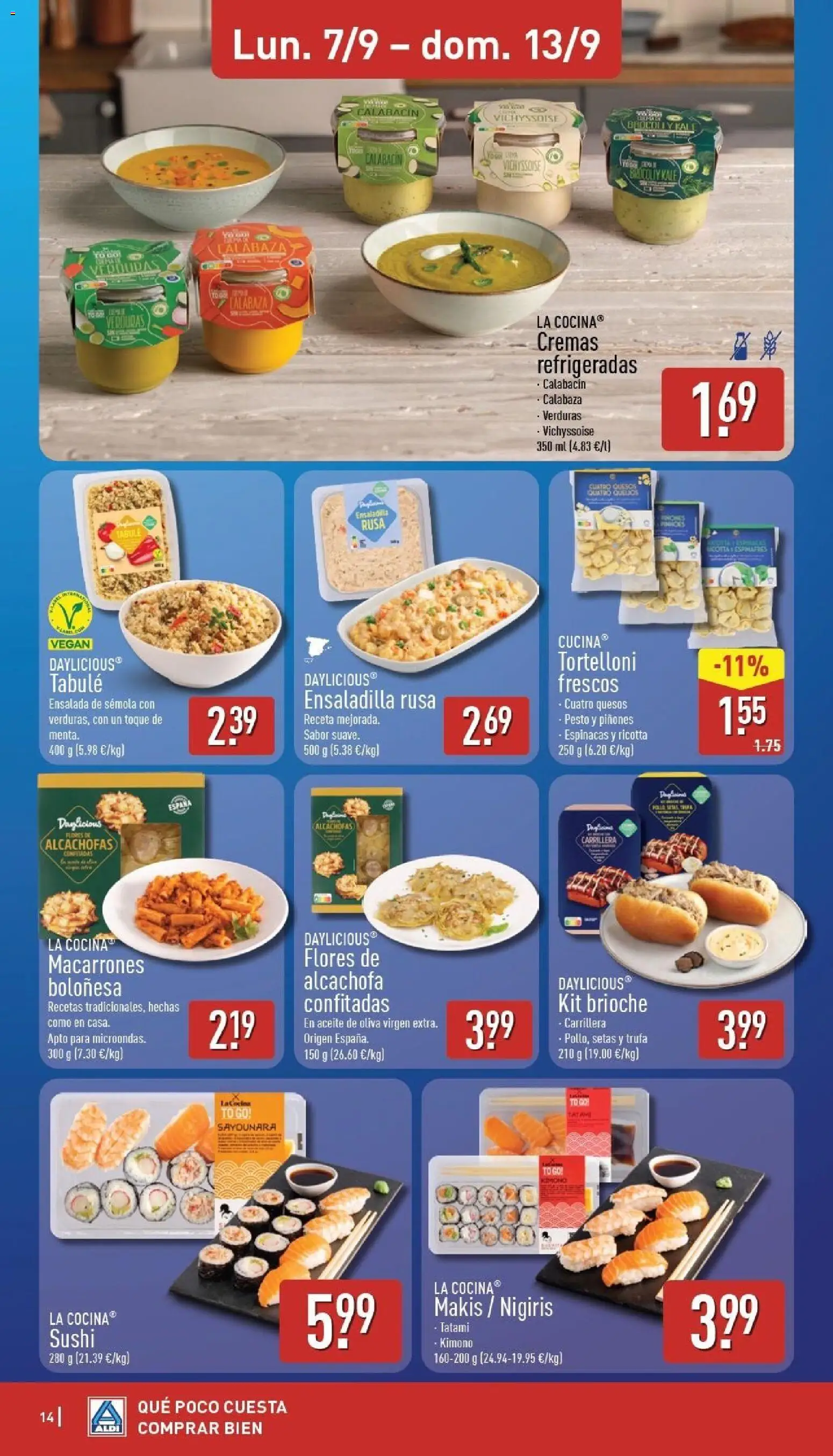 Aldi folleto Baleares │ válido desde el 07/09/2026 | Página: 14