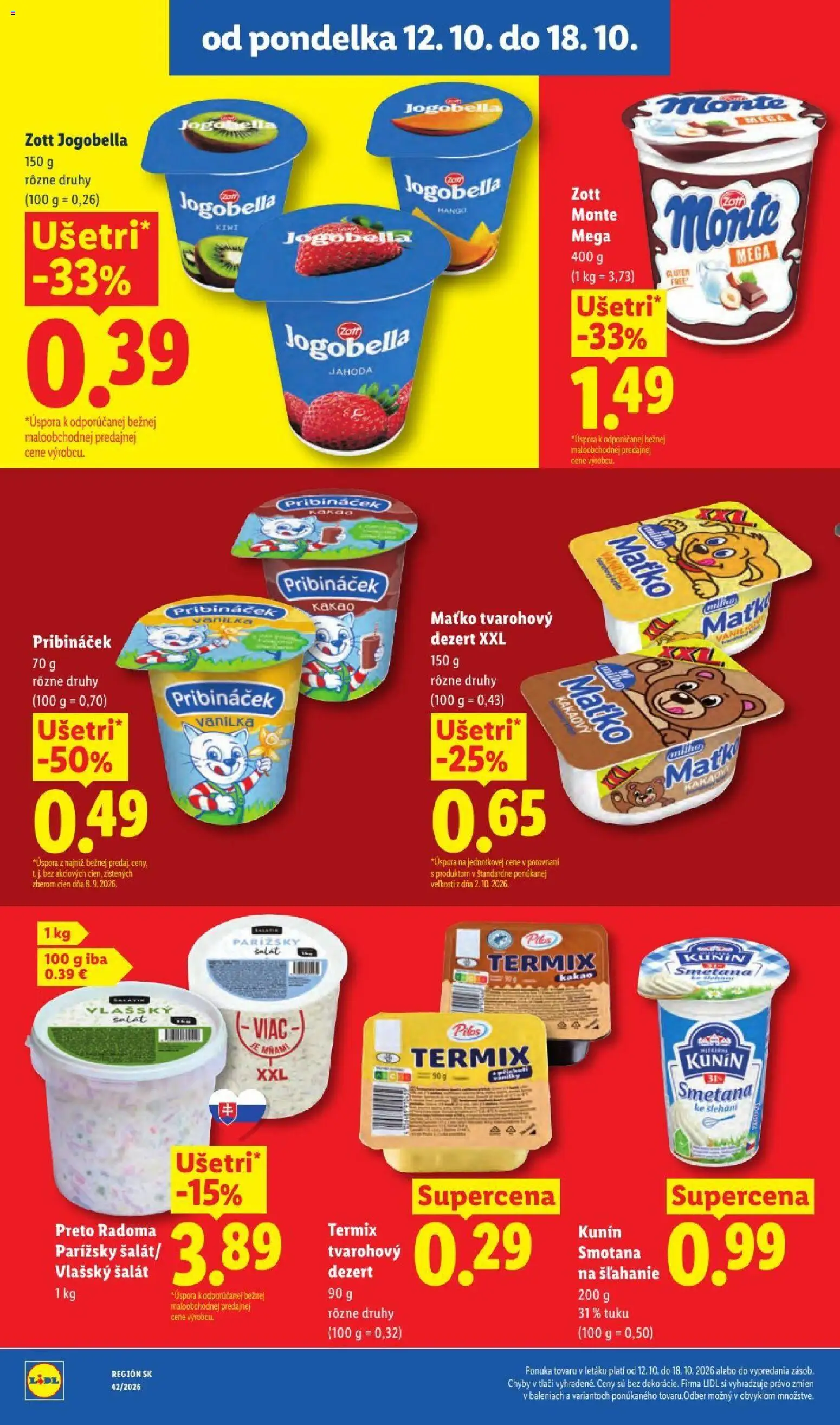 Nové Lidl akcie – leták je platný od 12.10.2026 | Strana: 52