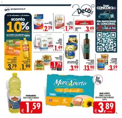 Anteprima del volantino Decò volantino Maxistore, Supermercati, Local Sicilia valido a partire dal 11/09/2026 | Pagina: 26 | Prodotti: Insalata, Olio, Olio extra vergine, Farina tipo 00