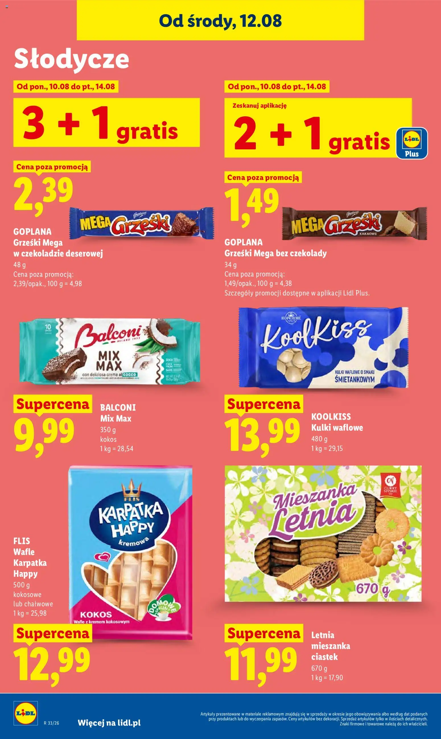 Lidl Polsko leták od 12.08.2026 | Strana: 82 | Produkty: Crema, Kokos