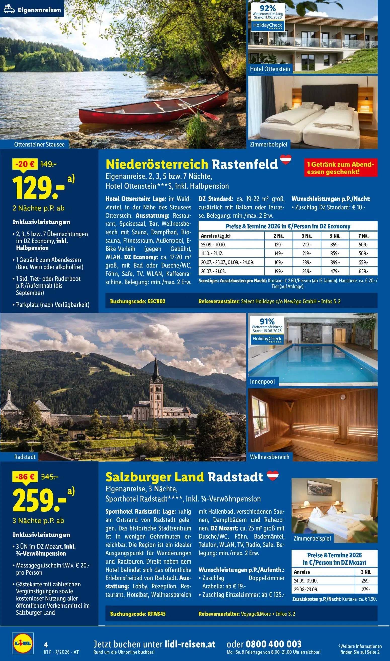 Lidl Juli/August Reise - Highlights gültig ab 15.07.2026 | Seite: 4 | Produkte: Uhr, Bad, Wein