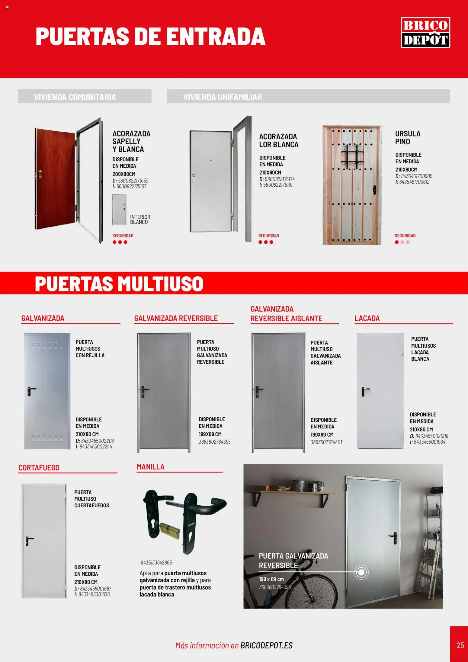 Brico Depôt Puertas y Ventanas │ válido desde el 07/10/2026 | Página: 25 | Productos: Puertas