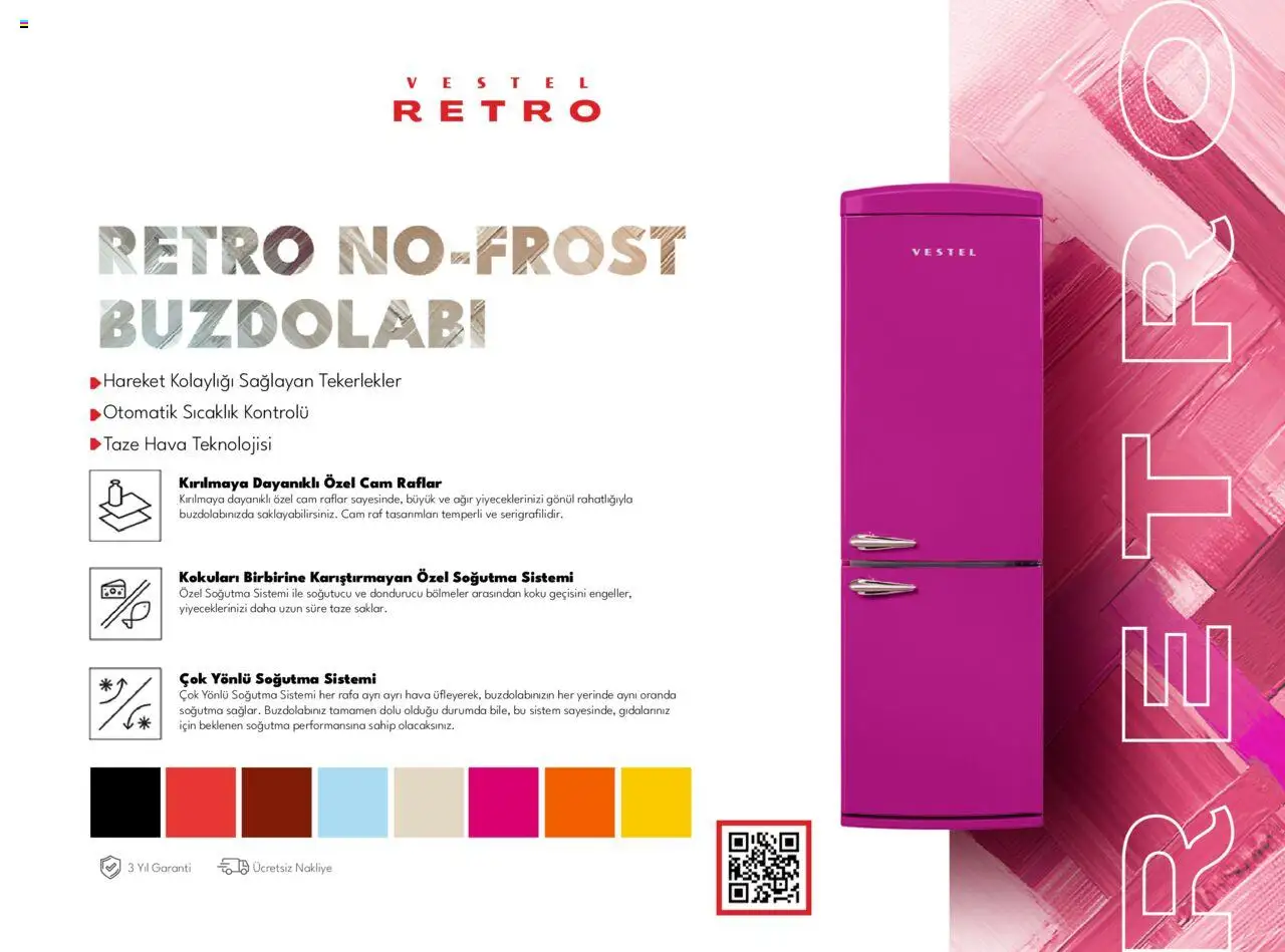 Vestel Retro Katalog - 06 Ağustos 2024 tarihinden itibaren geçerlidir | Sayfa: 9 | Ürünler: Raf, Koku, Buzdolabı, Dondurucu