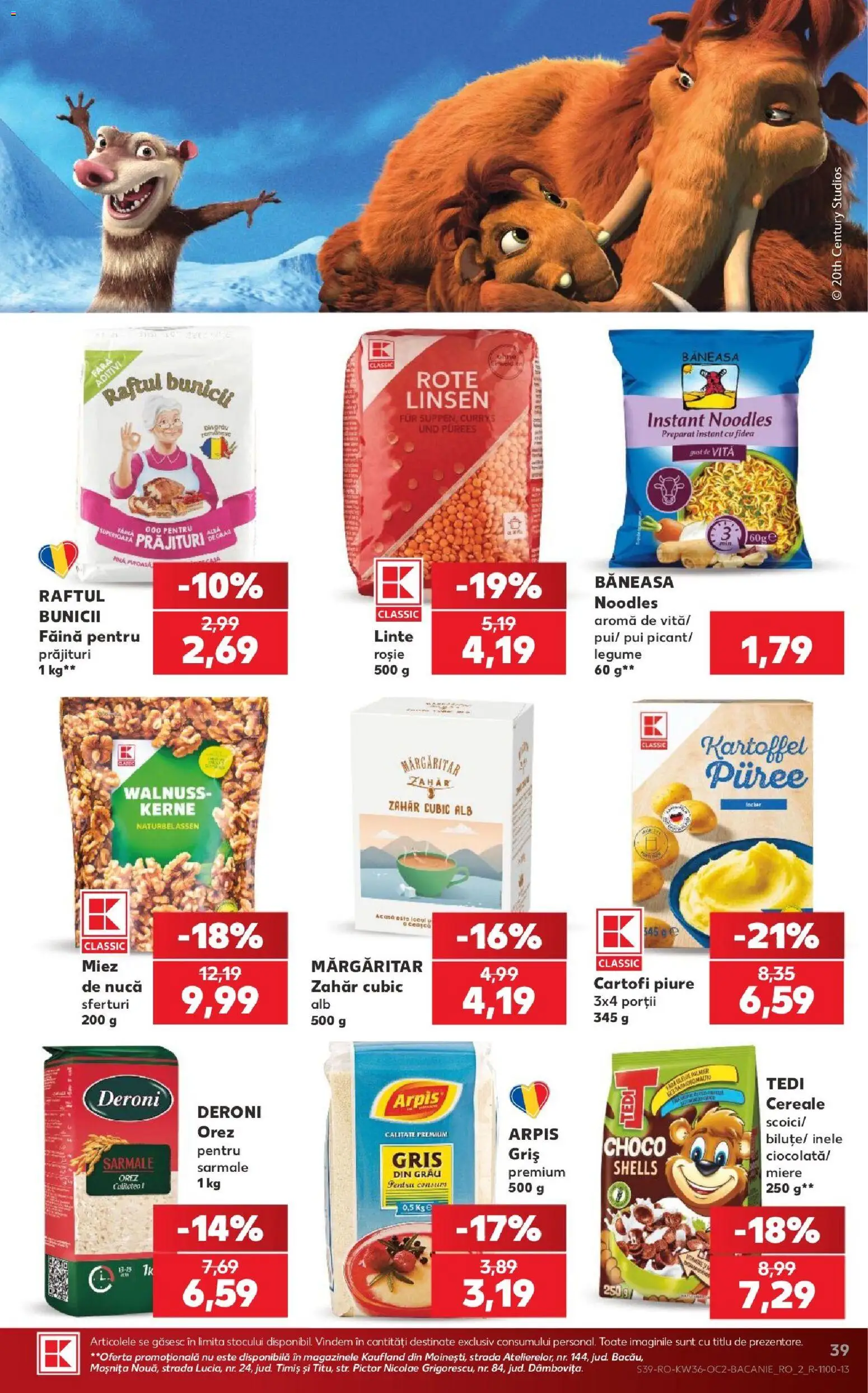 Kaufland RO akciós ujság - amely érvényes a következő dátumtól: 2026.09.02. | Oldal: 39