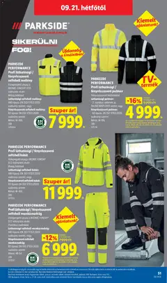 PARKSIDE PERFORMANCE Profi láthatósági / fényvisszaverő softshell mellény, Vízlepergető anyag a BIONIC-FINISH® ECO kikezítés révén, Meleg béléssel, Láthatósági softshell mellény: AB3 típusú EN ISO 17353:2020 szabvány szerint, vagy, Fényvisszaverő softshell mellény: B3 típusú EN ISO 17353:2020 szabvány szerint - amely érvényes a következő dátumtól: 2026.09.17. | Oldal: 51