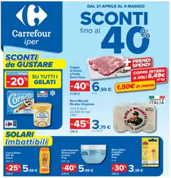 Anteprima del volantino Carrefour volantino Iper - Carugate valido a partire dal 21.04.2026