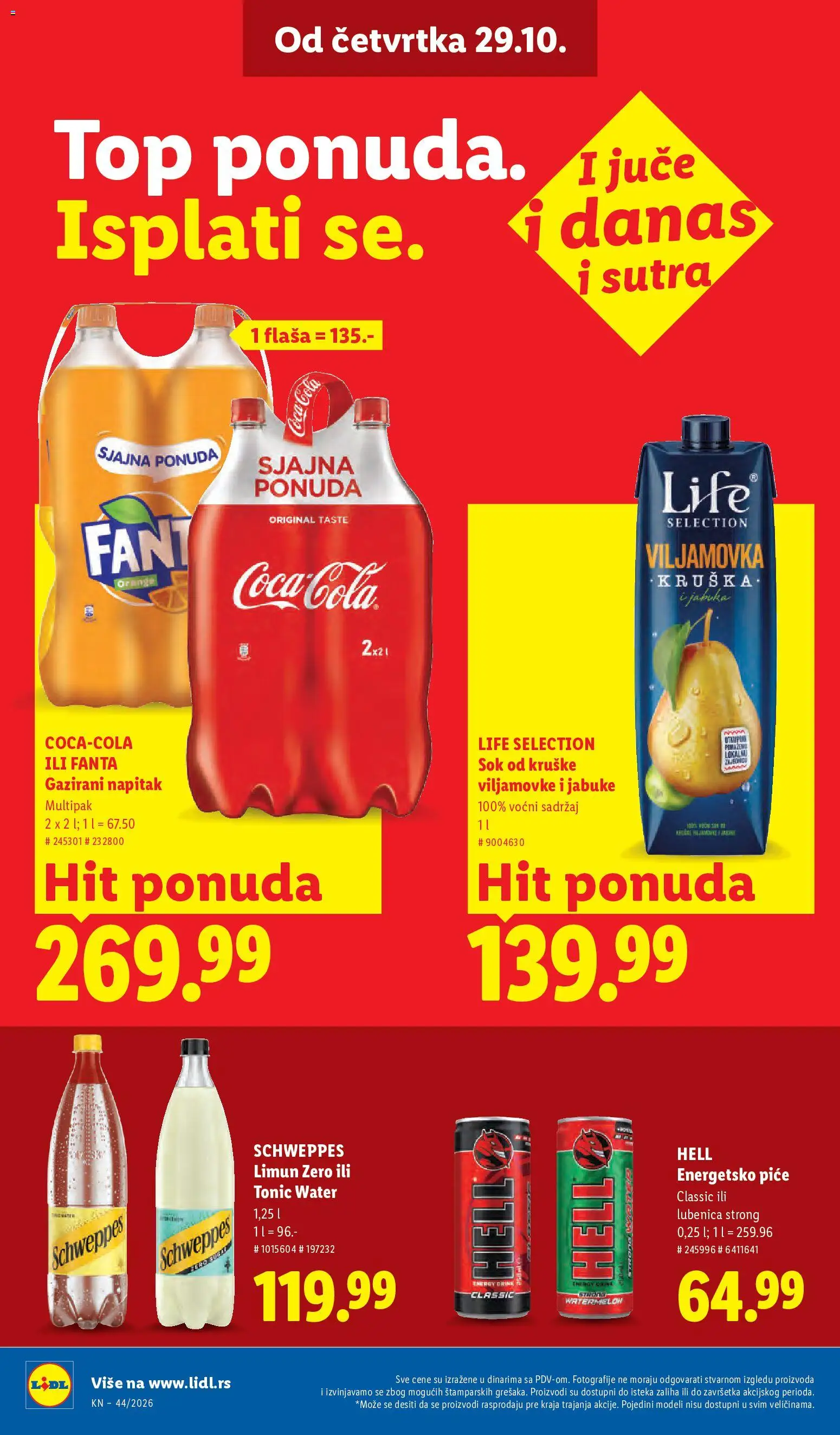 Lidl katalog - važi od 29.10.2026 | Strana: 34