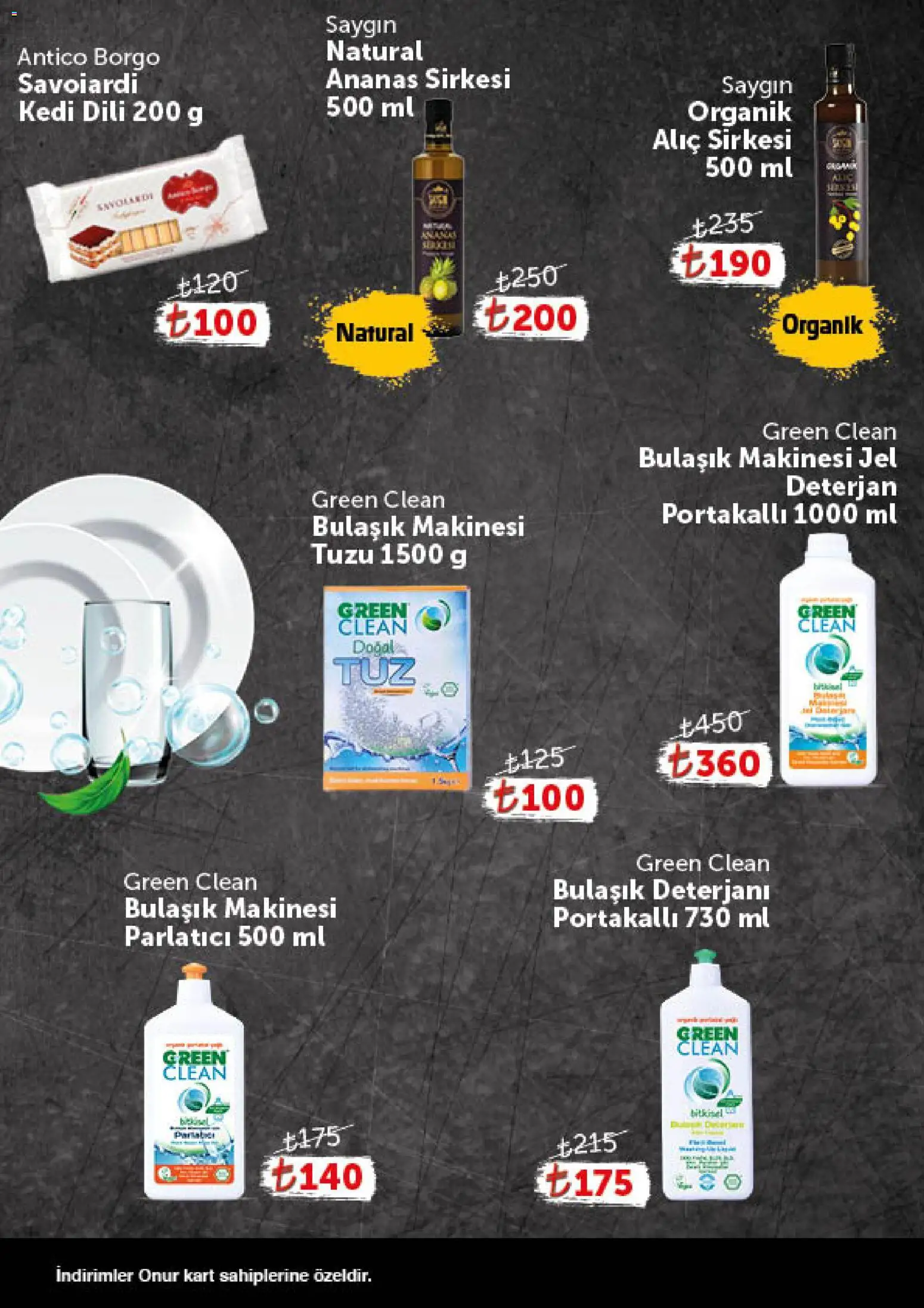 Onur Market - Katalog Gurme - 11 Ağustos 2026 tarihinden itibaren geçerlidir | Sayfa: 12 | Ürünler: Alıç, Bulaşık deterjanı, Parlatıcı, Bulaşık makinesi