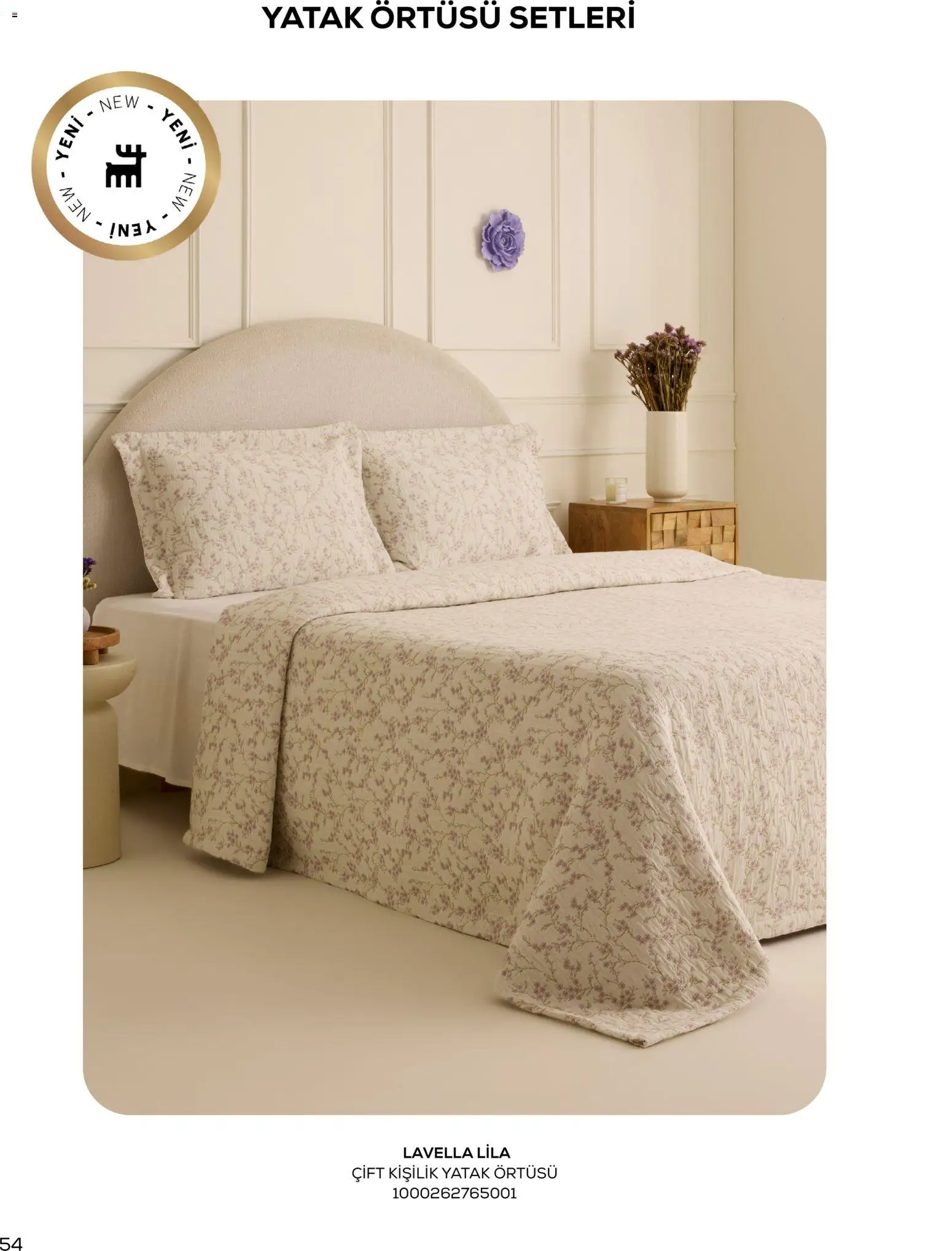 Karaca Home Katalog - 01.03.2026 tarihinden itibaren geçerlidir | Sayfa: 54 | Ürünler: Yatak, Yatak örtüsü