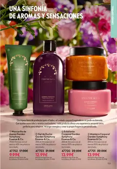 Vista previa Oriflame catálogo - Campaña 7 válido desde el 13.05.2026 | Página: 133 | Productos: Gel de ducha, Γαύρος, Baño, Ducha