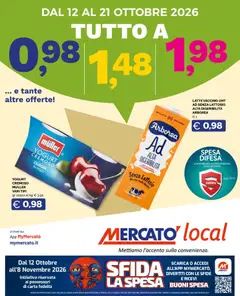 Anteprima del volantino Mercatò volantino Local valido a partire dal 12/10/2026