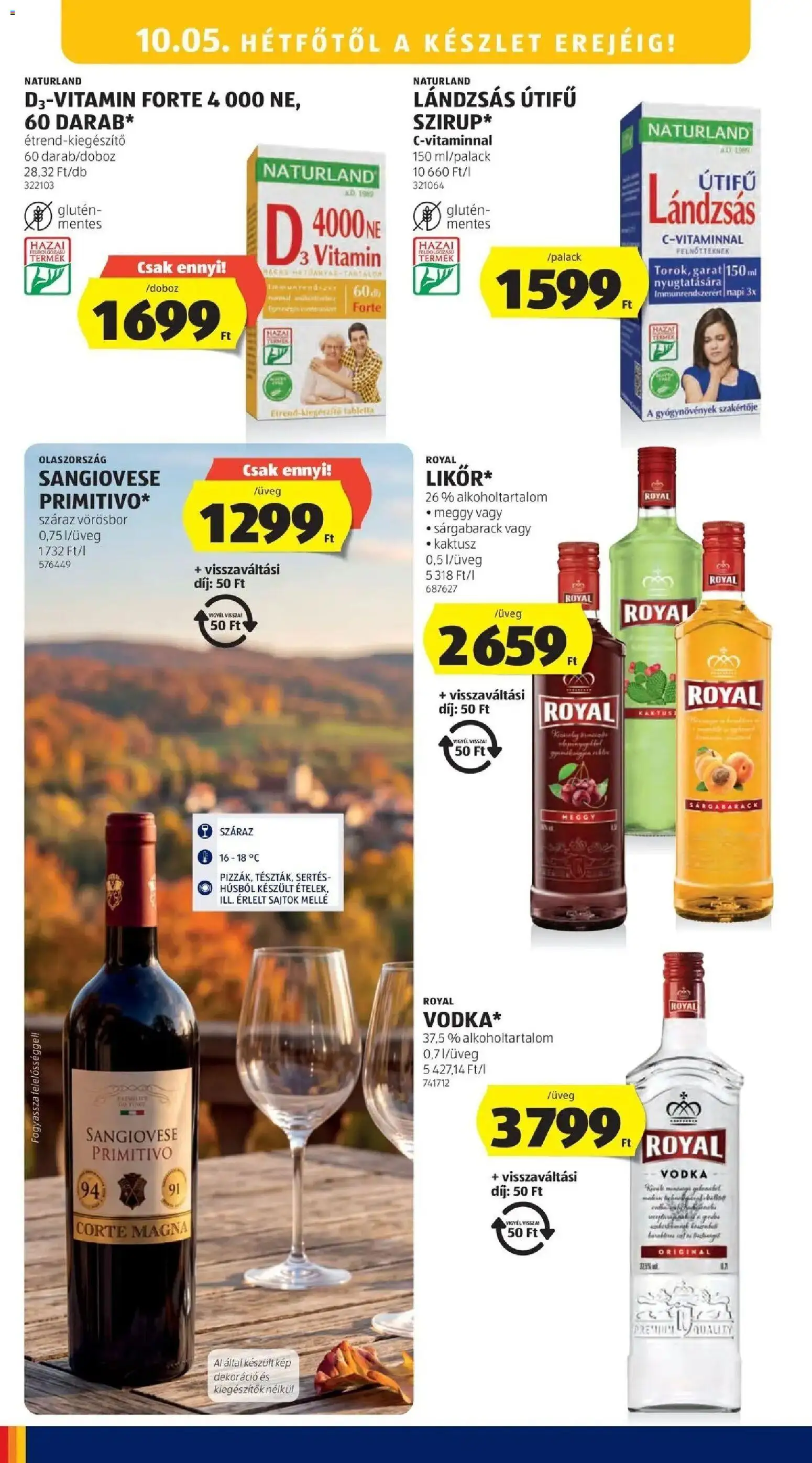 Aldi aktuális akciós újság - 2026.09.26. -tól/töl > akció, lapozható szórólap 🛍️ | Oldal: 20 | Termékek: Vitamin, Sárgabarack, Tabletta, Dekoráció