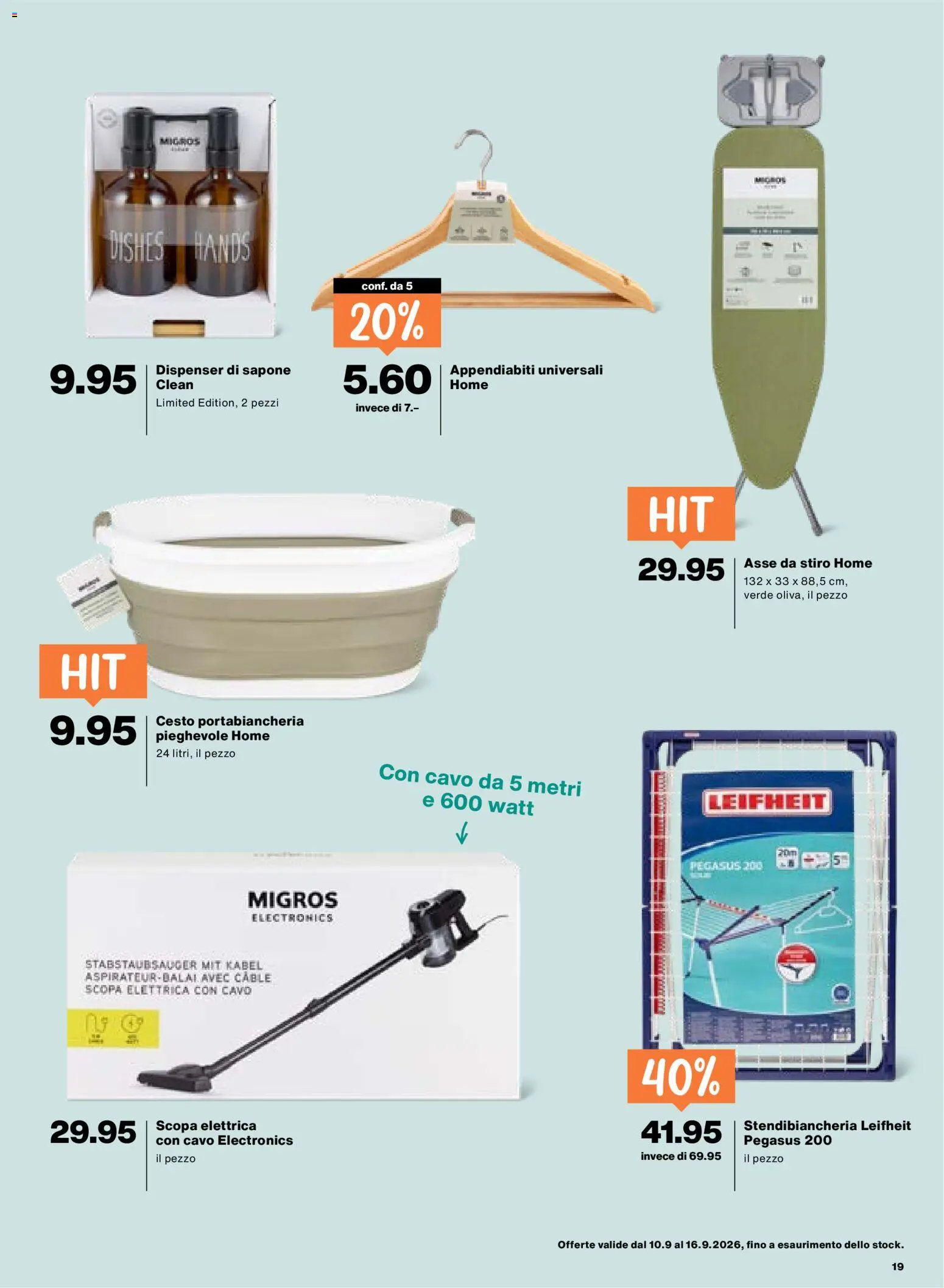 Migros aktionen IT – gültig ab 10.09.2026 | Seite: 19