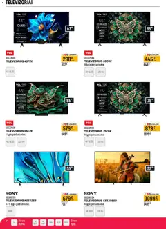 Senukai leidinys galioja nuo 02.04.2026 | Puslapis: 23 | Prekių: Tv, Televizorius, Audio