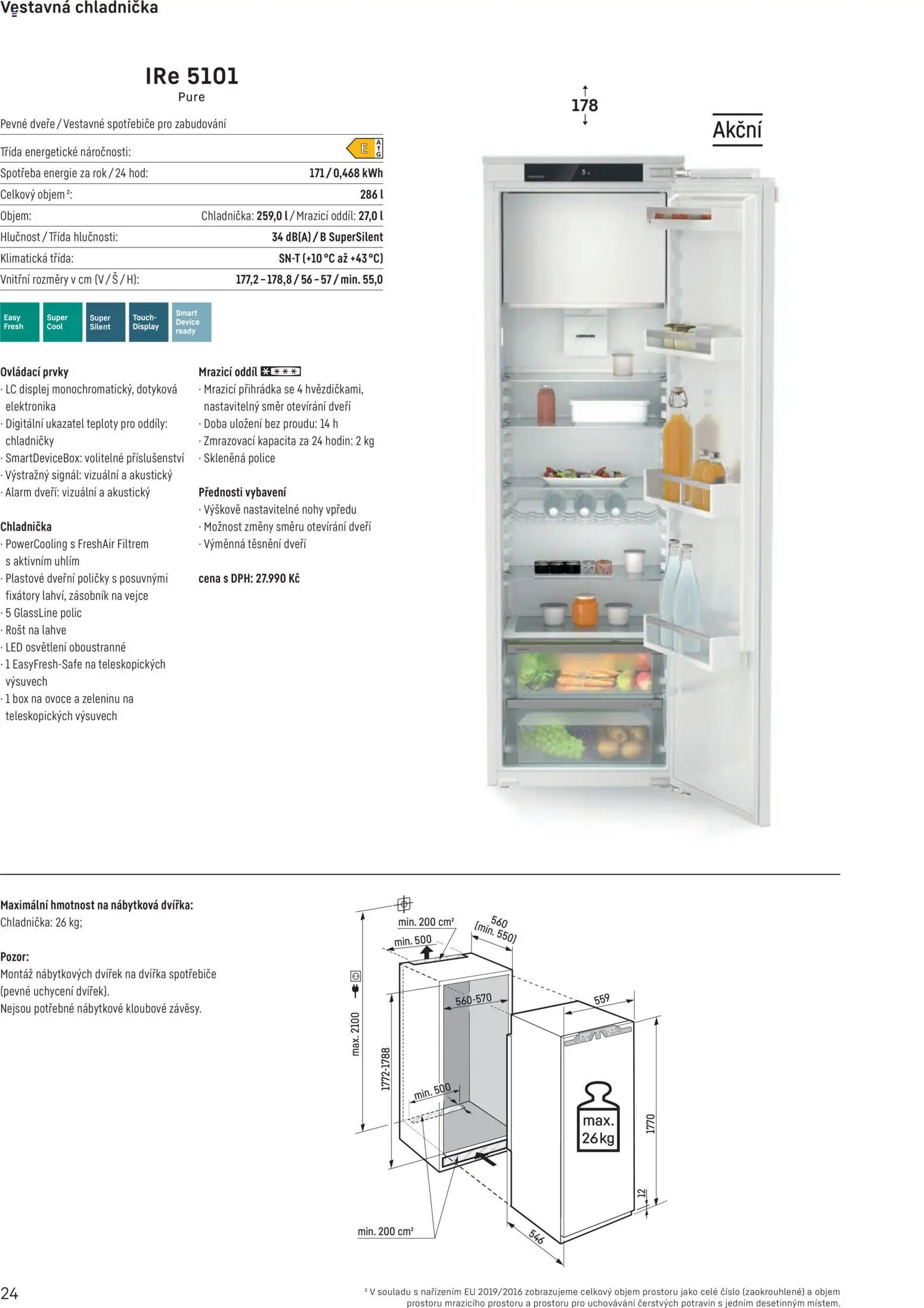 Möbelix leták - Liebherr od 01.10.2025 | Strana: 24 | Produkty: Ovoce, Zásobník, Dveře, Elektronika