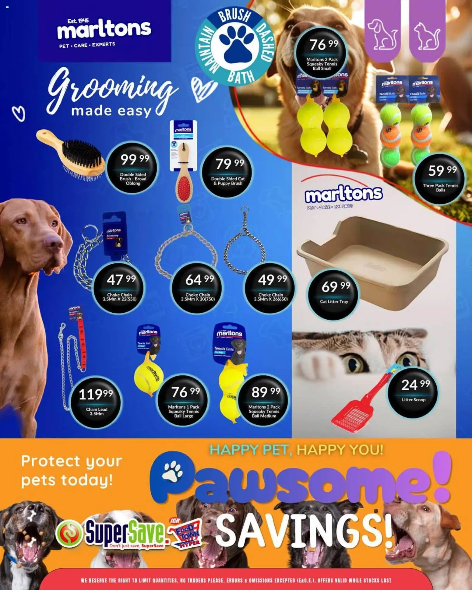 New Super Save catalogue – valid from 17/07/2026 | Page: 18 | Products: Tray, Bath, Brush, Cat litter