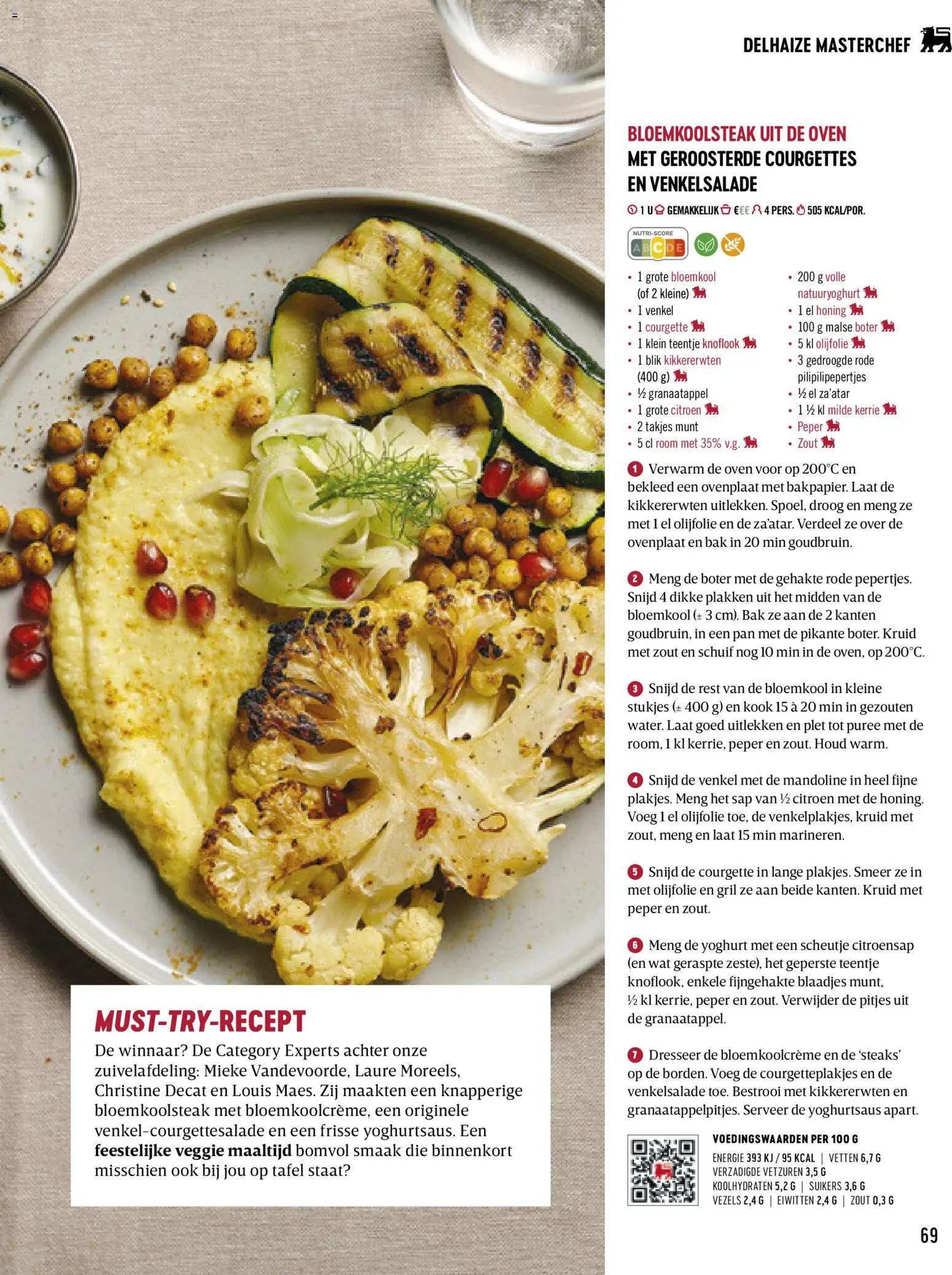 {H1} | Pagina: 69 | Producten: Sap, De oven, Bloemkool, Citroensap