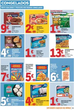 Pré-visualização E.Leclerc folheto válido de 30/07/2026 | Página: 11 | Produtos: Ômega 3, Frango, Camarão, Peixe