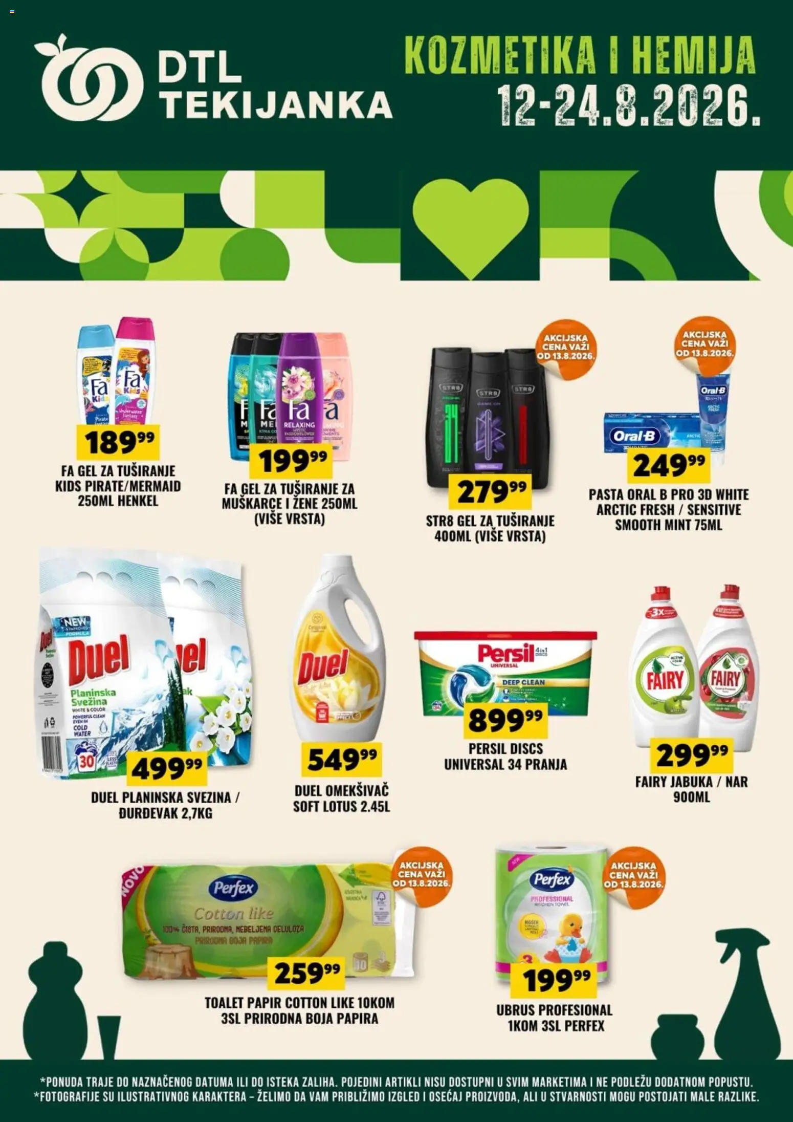 Tekijanka katalog - važi od 12.08.2026 | Strana: 1 | Proizvode: Pasta, Lotus, Ubrus, Persil
