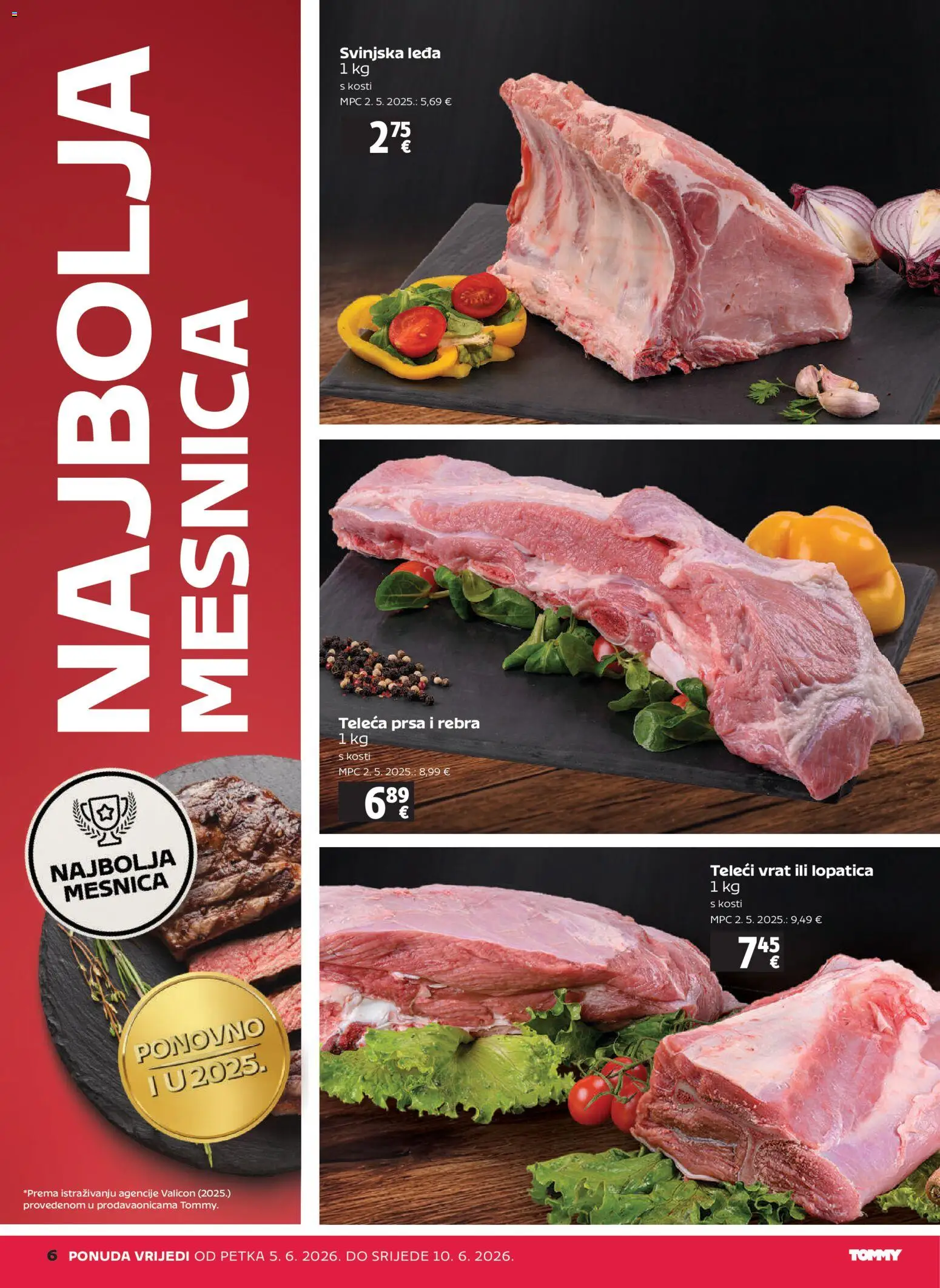 Tommy katalog | vrijedi od 05.06.2026 | Stranica: 6 | Proizvodi: Lopatica