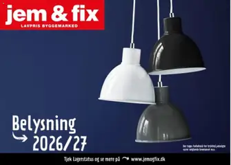 Jem & fix - Tilbudsavis - Belysning gyldig fra 30/10/2026