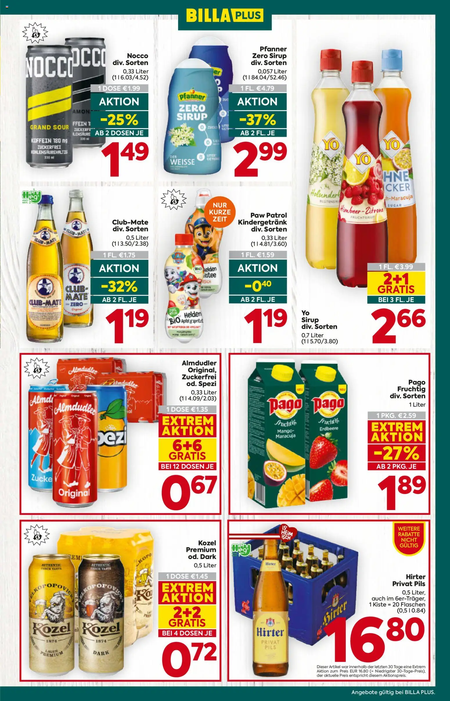Billa Plus Flugblatt gültig ab 30.07.2026 | Seite: 9