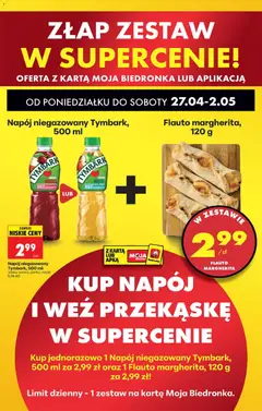 Pogląd oferty "Biedronka gazetka od poniedziałku" - ważna od 27.04.2026 | Strona: 101 | Produkty: Karta, Mięta, Pizza