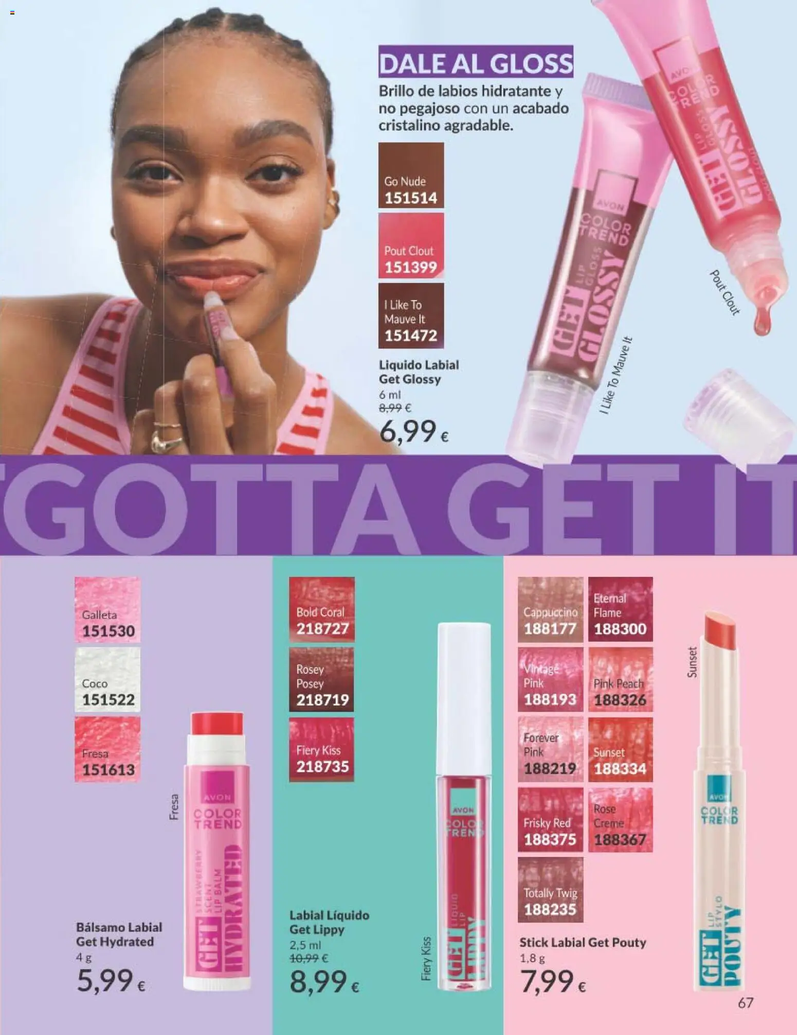 Catálogo AVON campaña 7 │ válido desde el 01/07/2026 | Página: 67