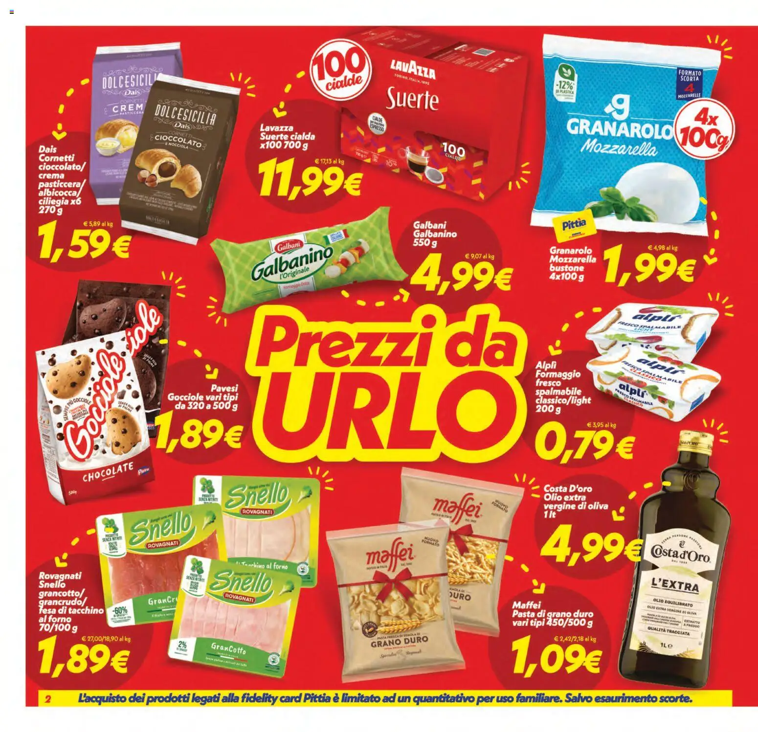 Volantino SuperConveniente del 21/08/2026 | Pagina: 2 | Prodotti: Crema, Formaggio, Olio, Forno